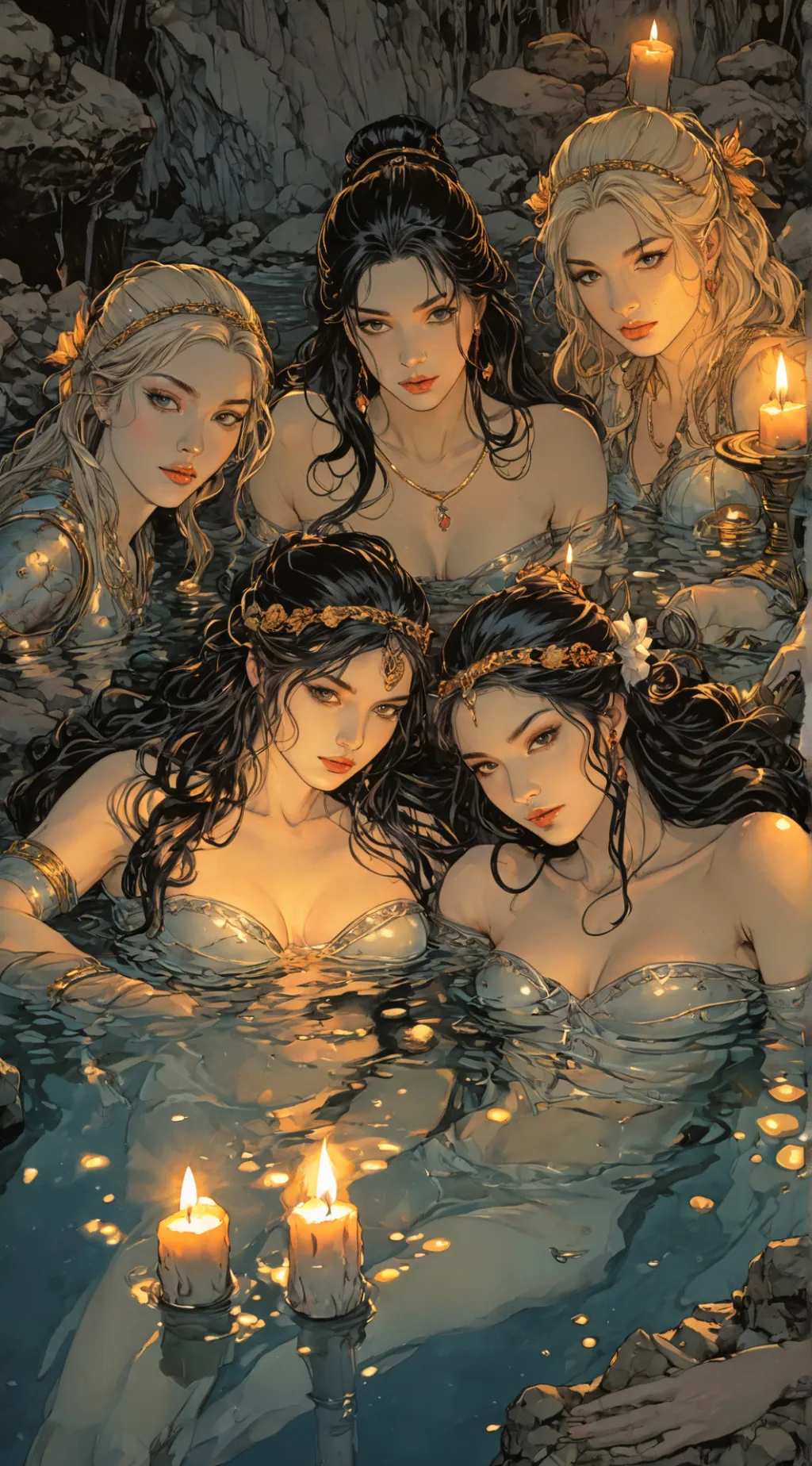 ai character: The Veil background