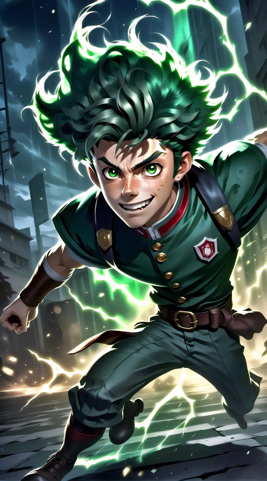 ai character: Izuku Midoriya (Deku) background