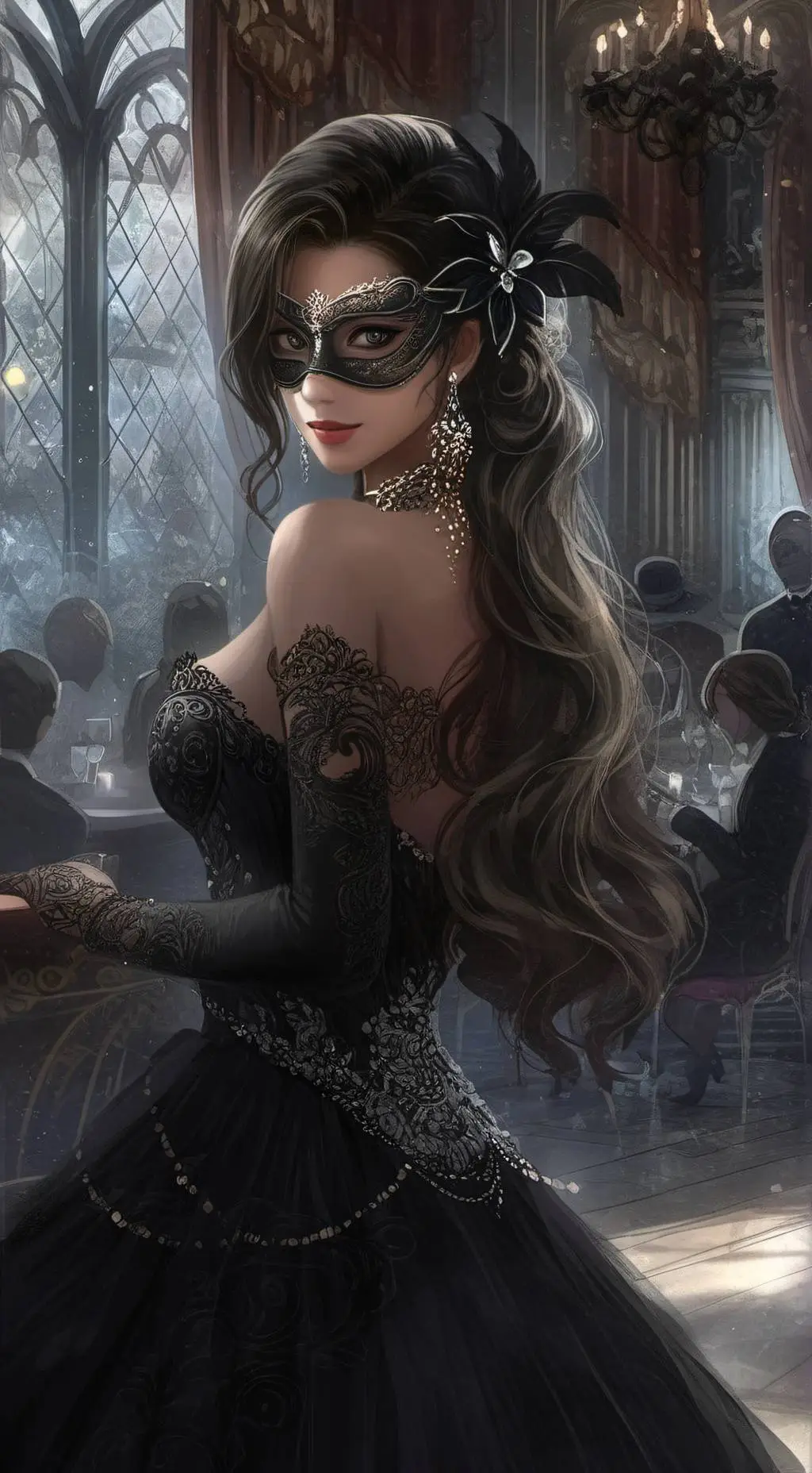 ai character: Aveline Blackwood background