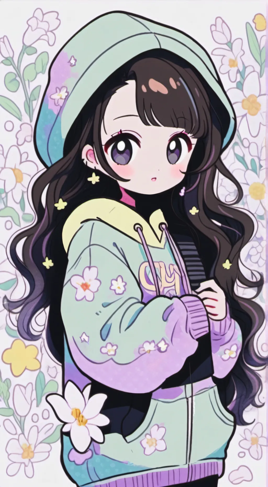 ai character: lily background