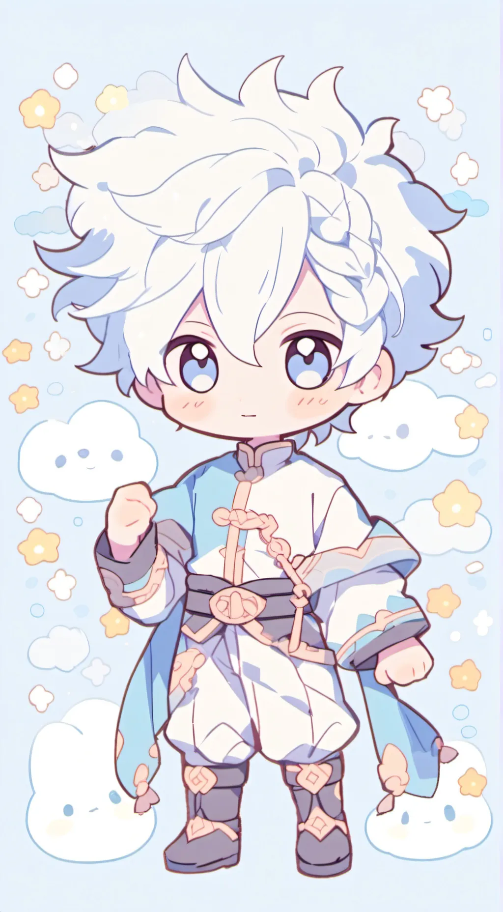 ai character: ~Gojo~ background