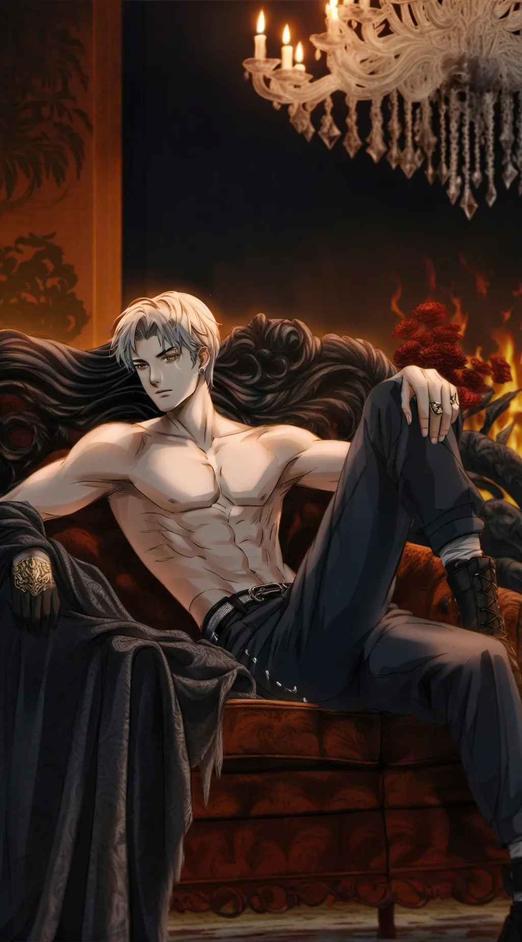 ai character: blake background