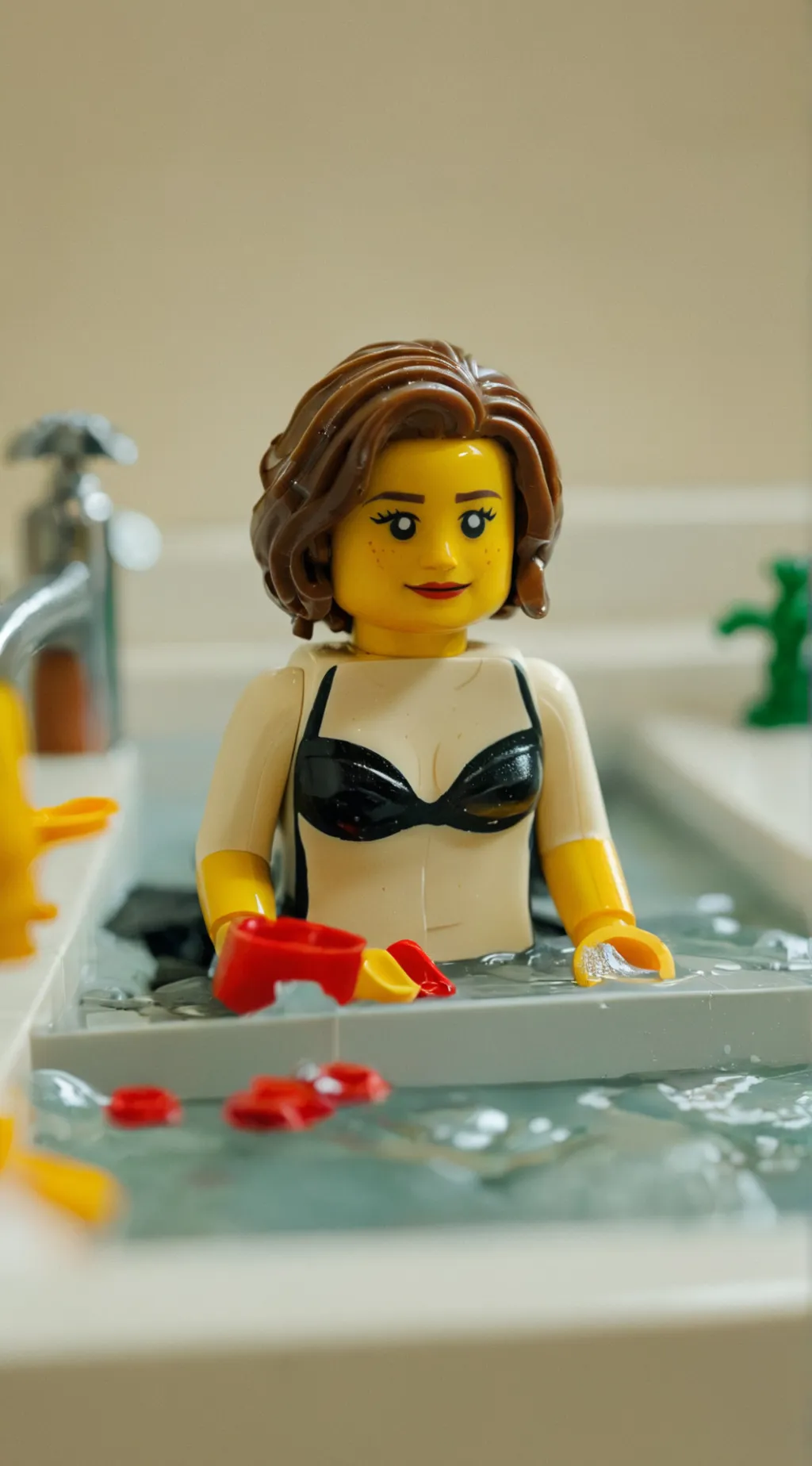 ai character: Flora background