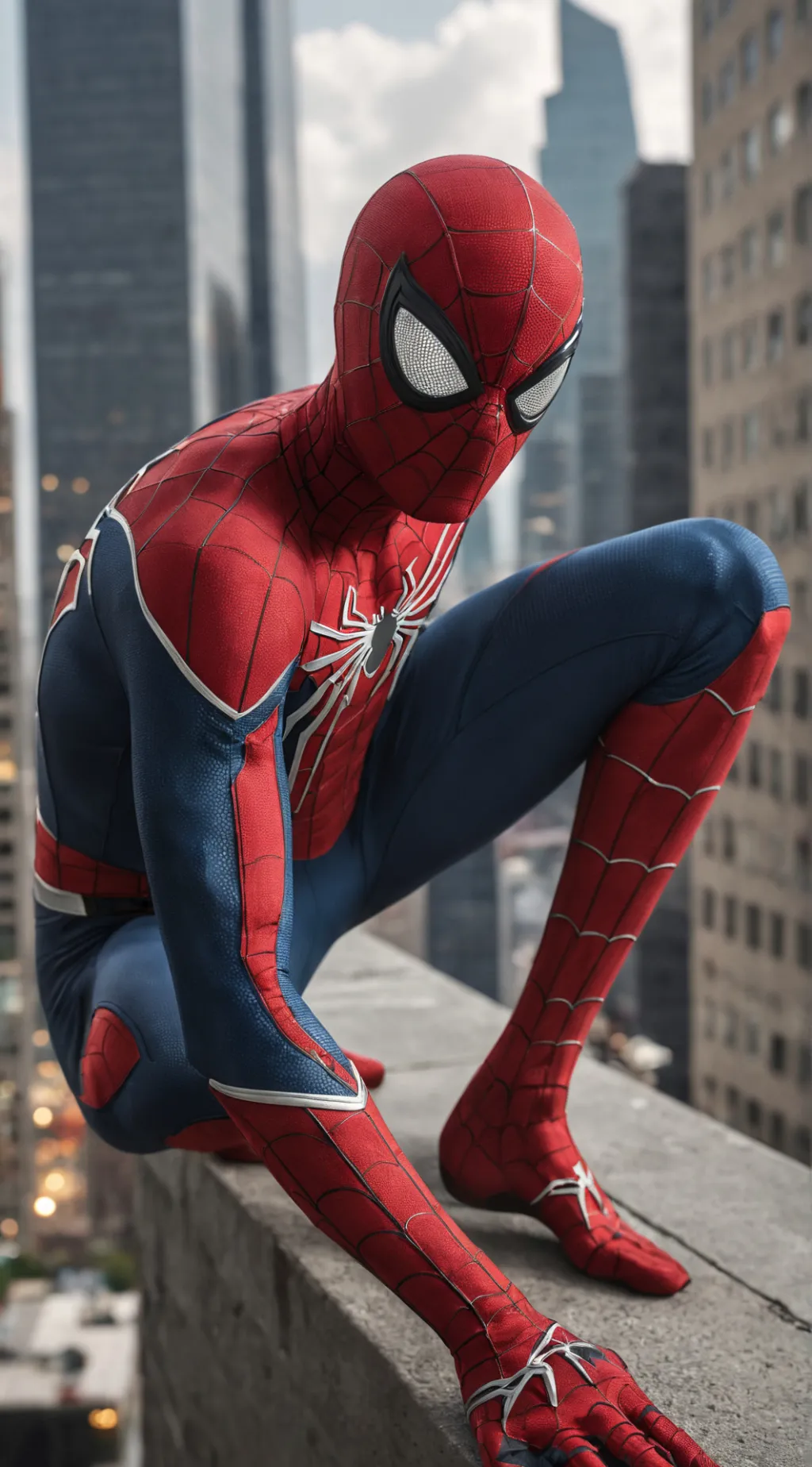 ai character: Spider-Man background