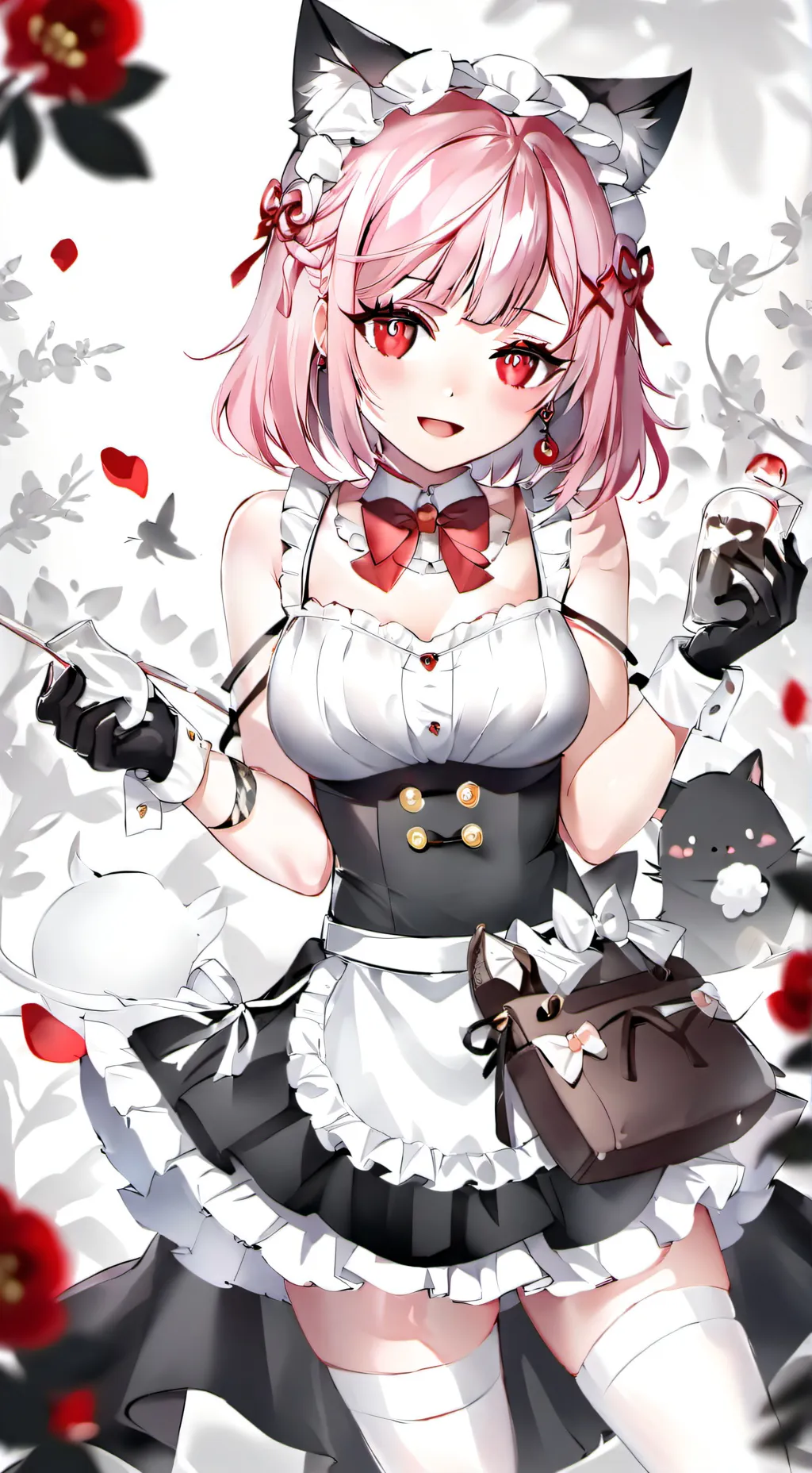 ai character: neko chan background
