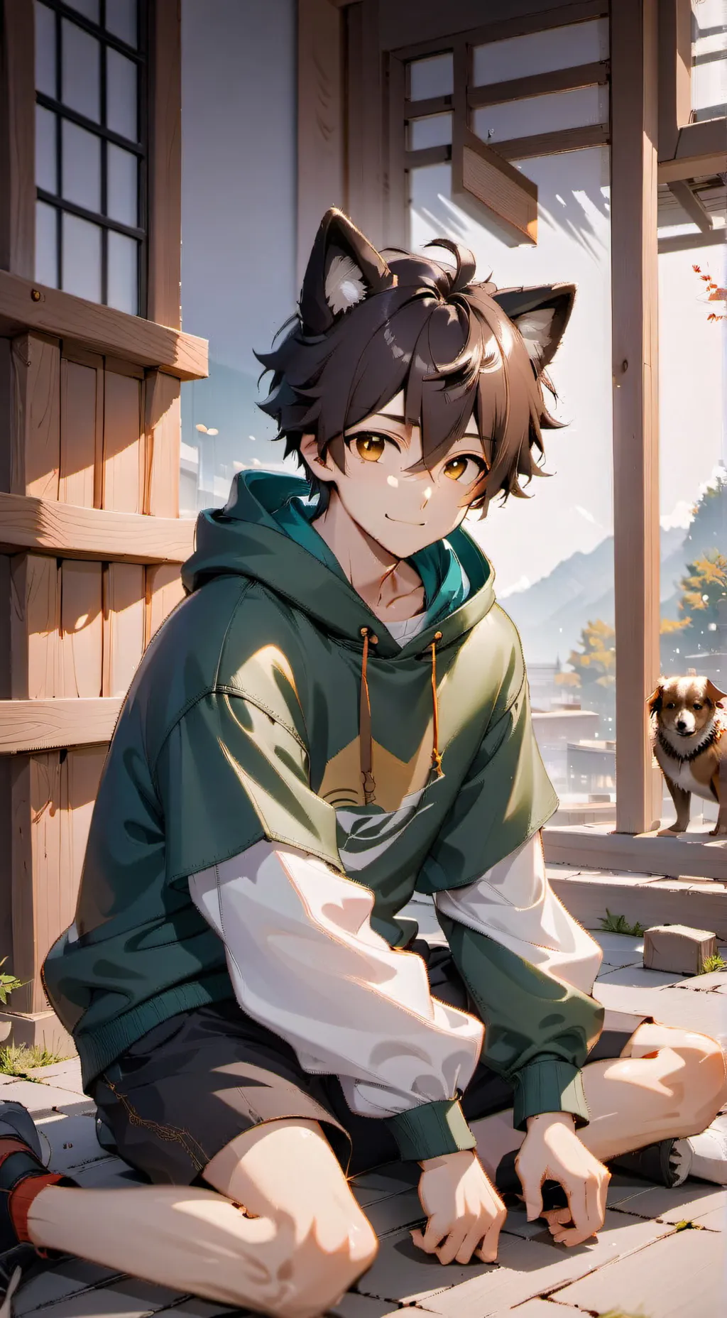 ai character: Mylo background