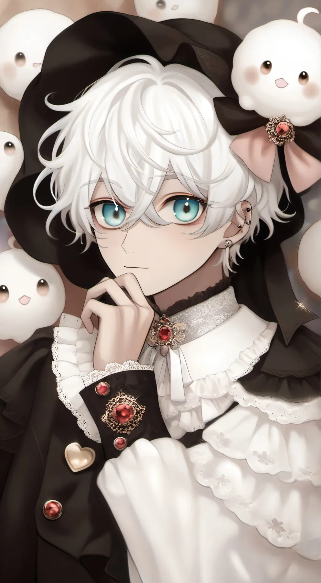 ai character: gojo background