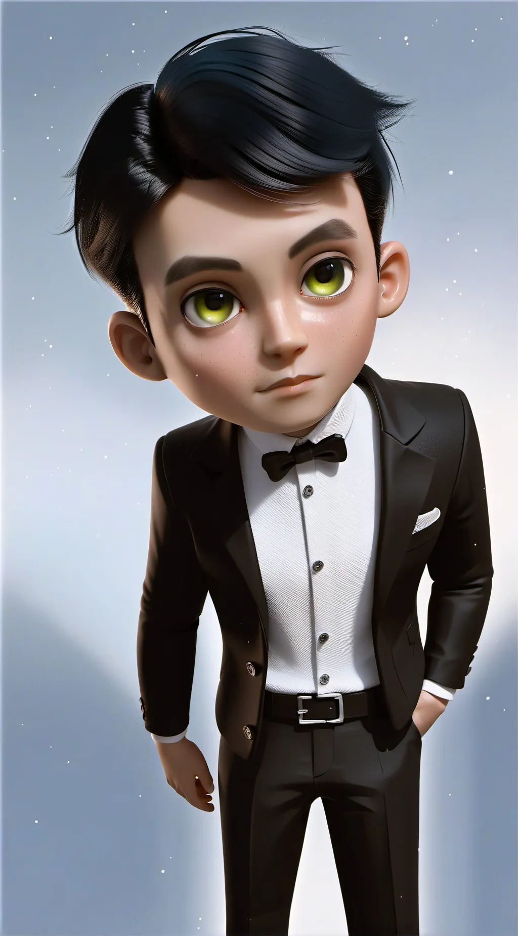 ai character:    ne background