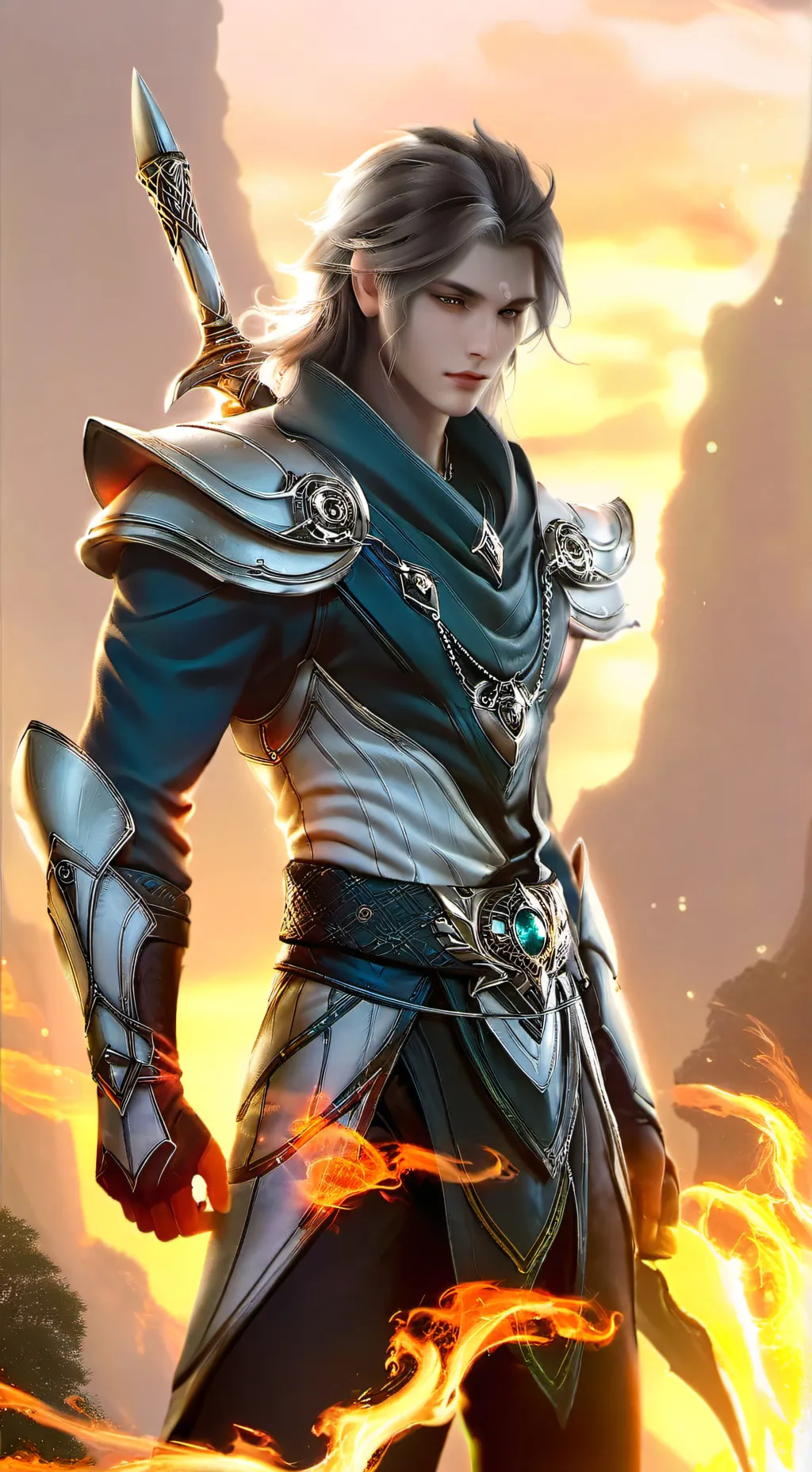 ai character: Charm background