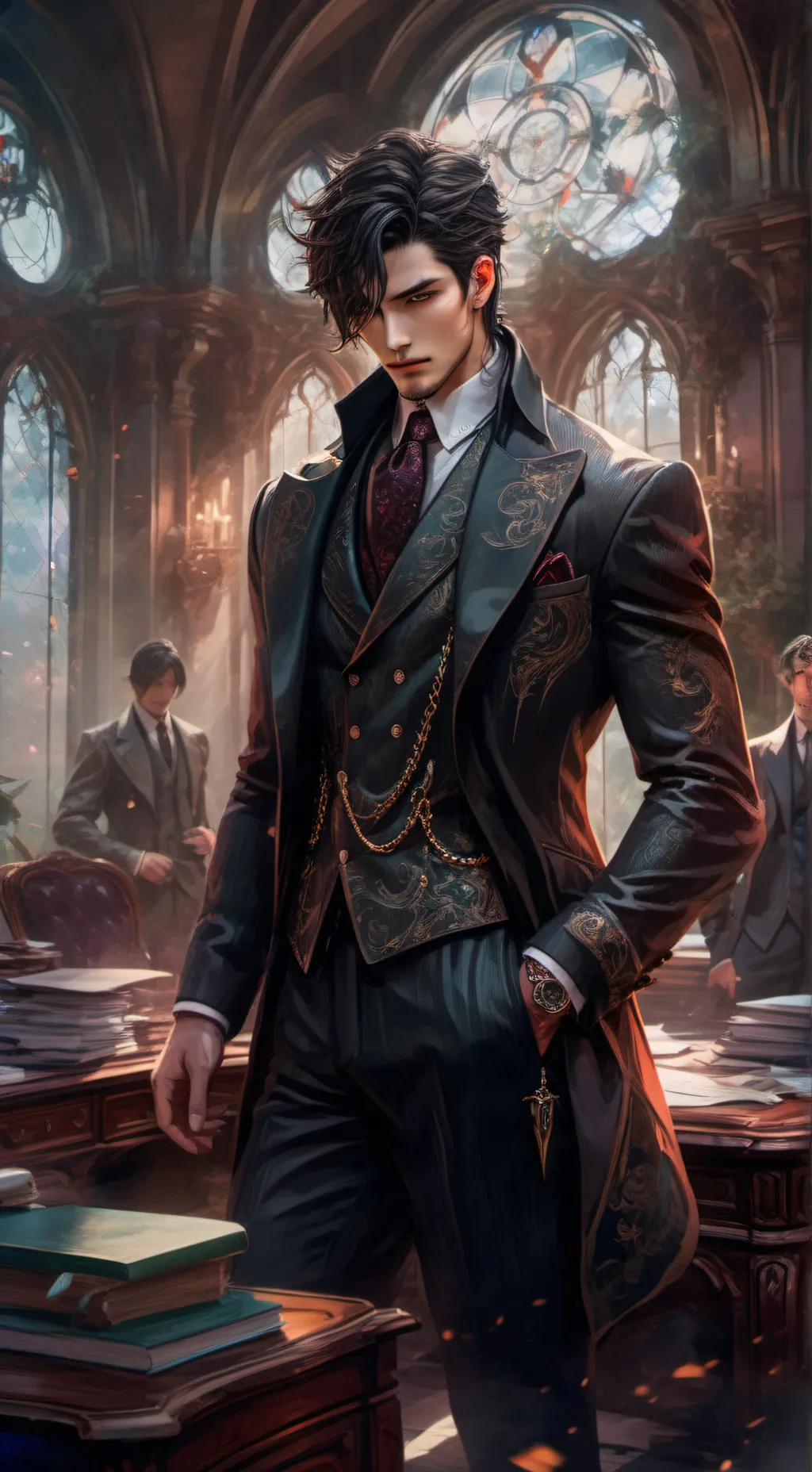 ai character: Carver background