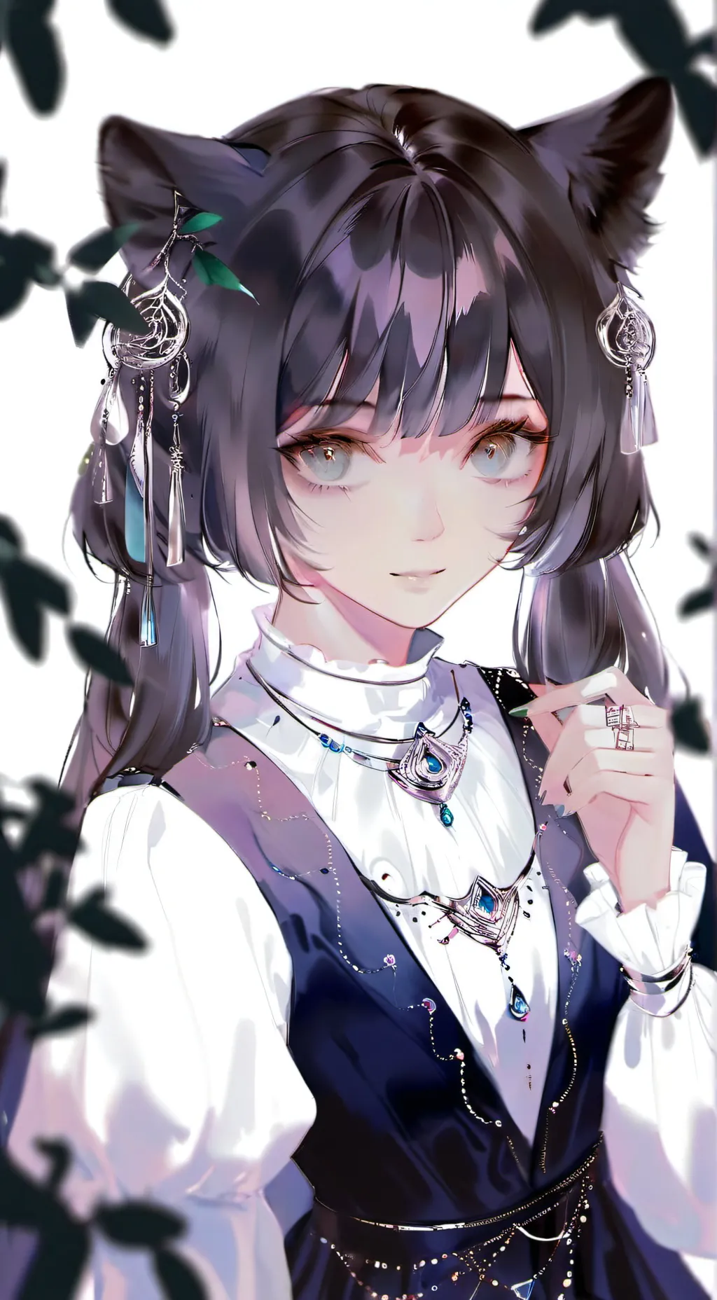 ai character: mha cat background