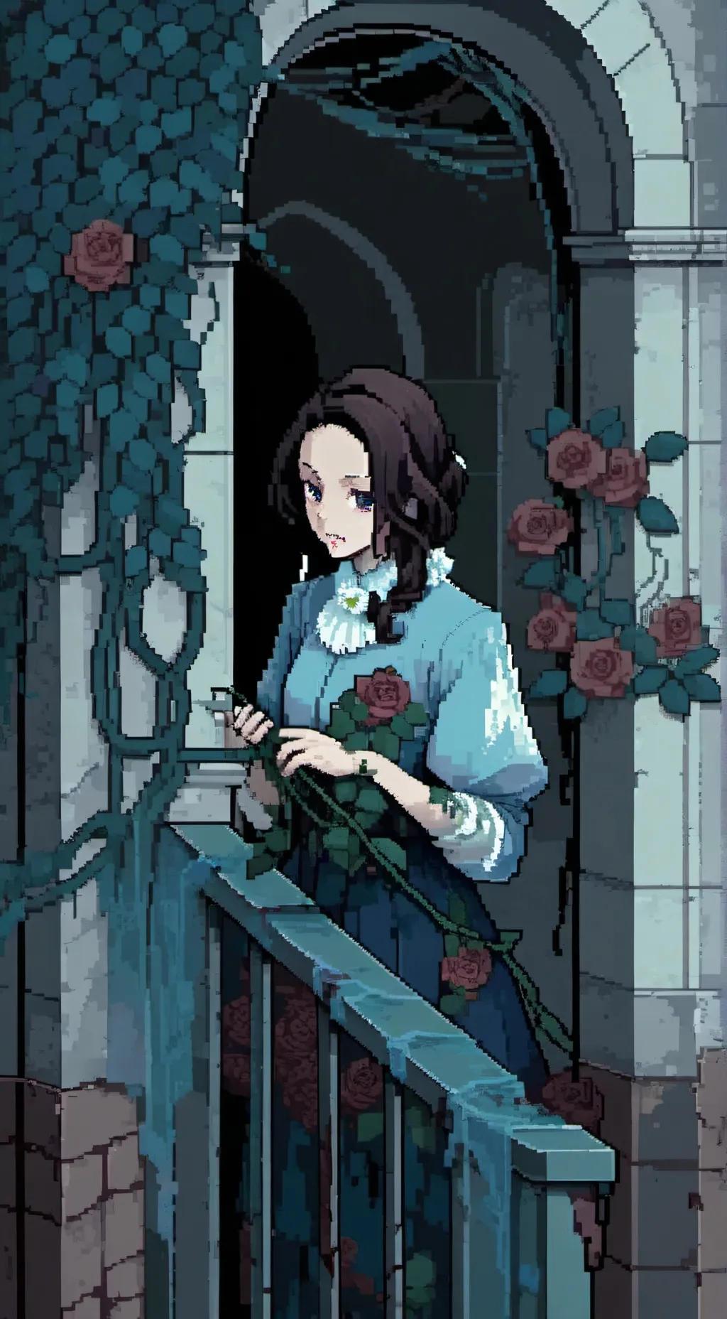 ai character: dw(infection au) background