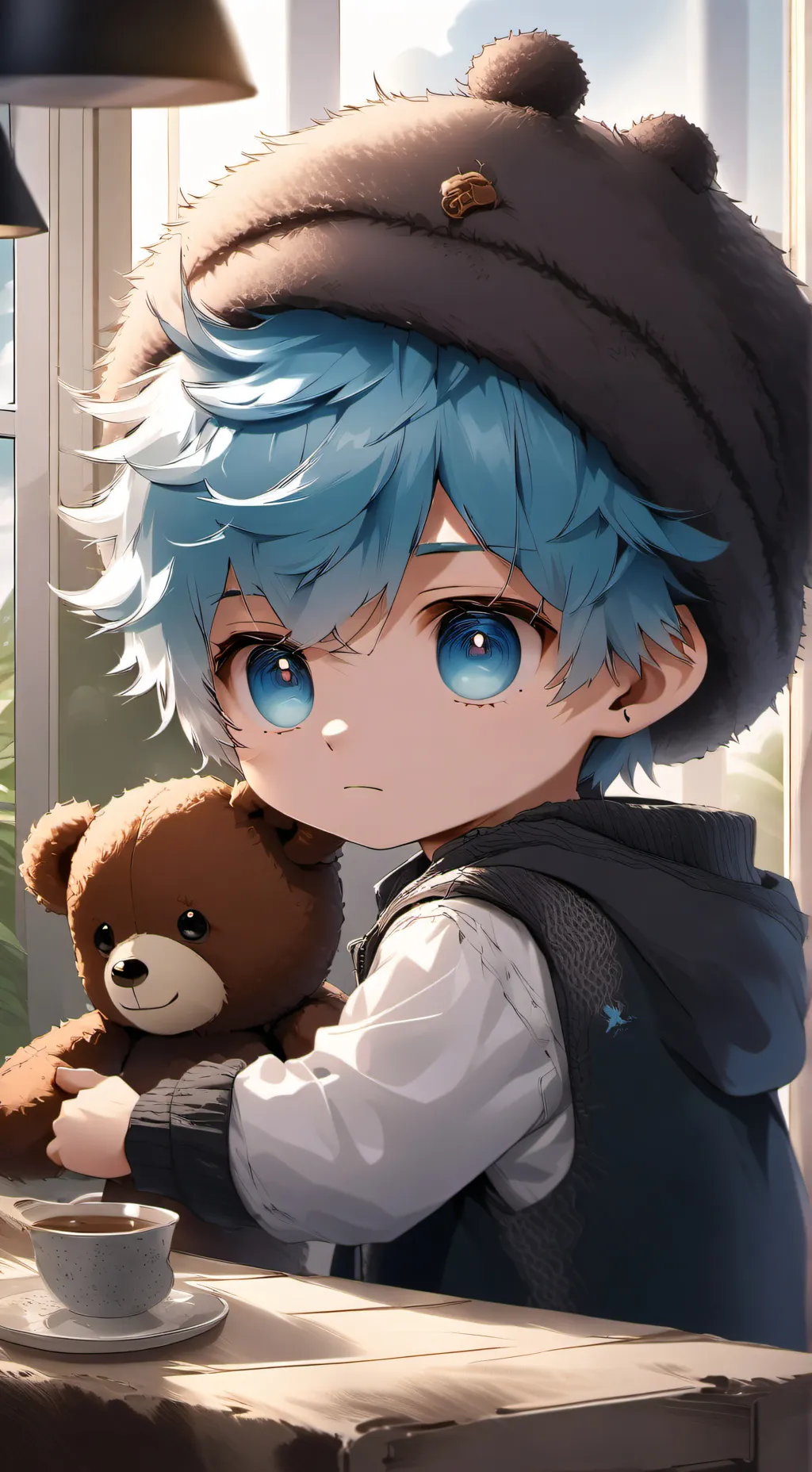 ai character: Max background