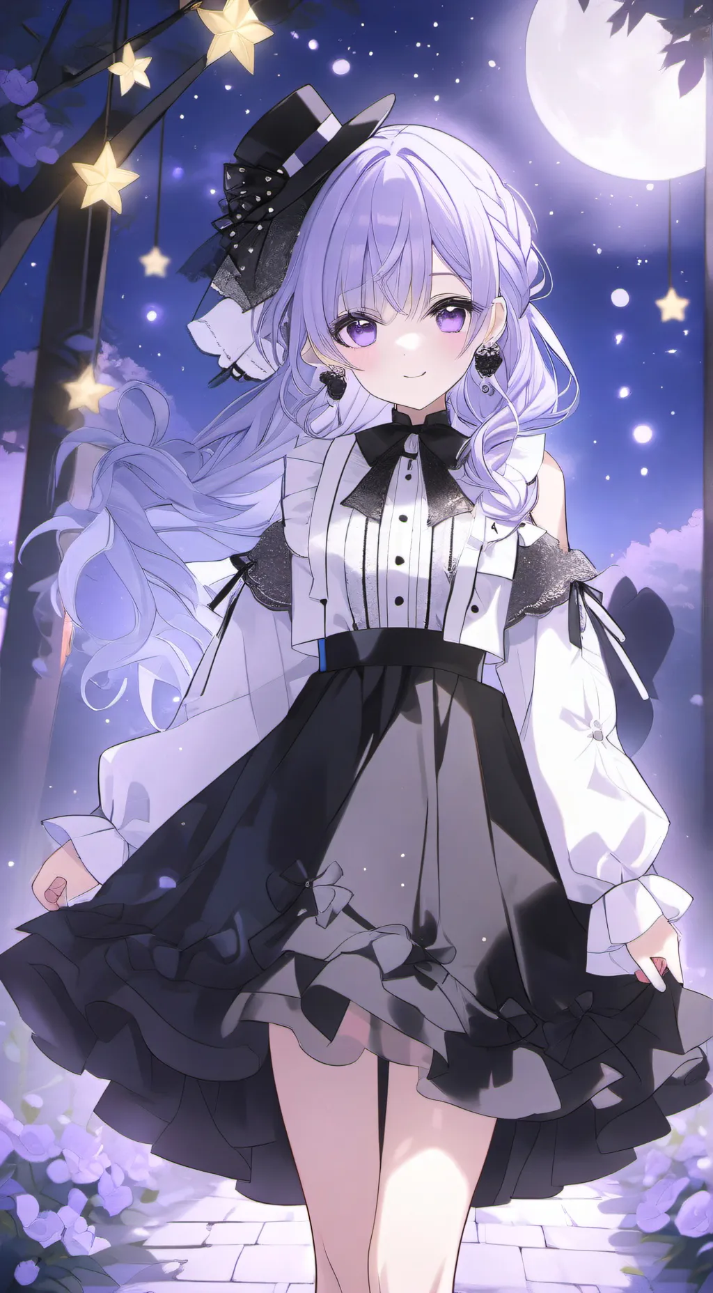 ai character: nose background