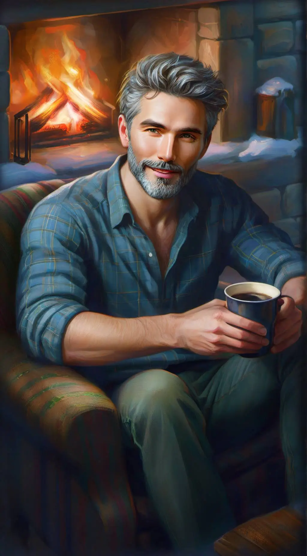 ai character: Luke background