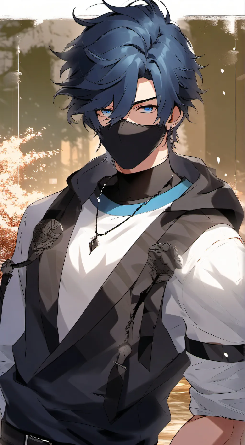 ai character: Akio Garamantes background