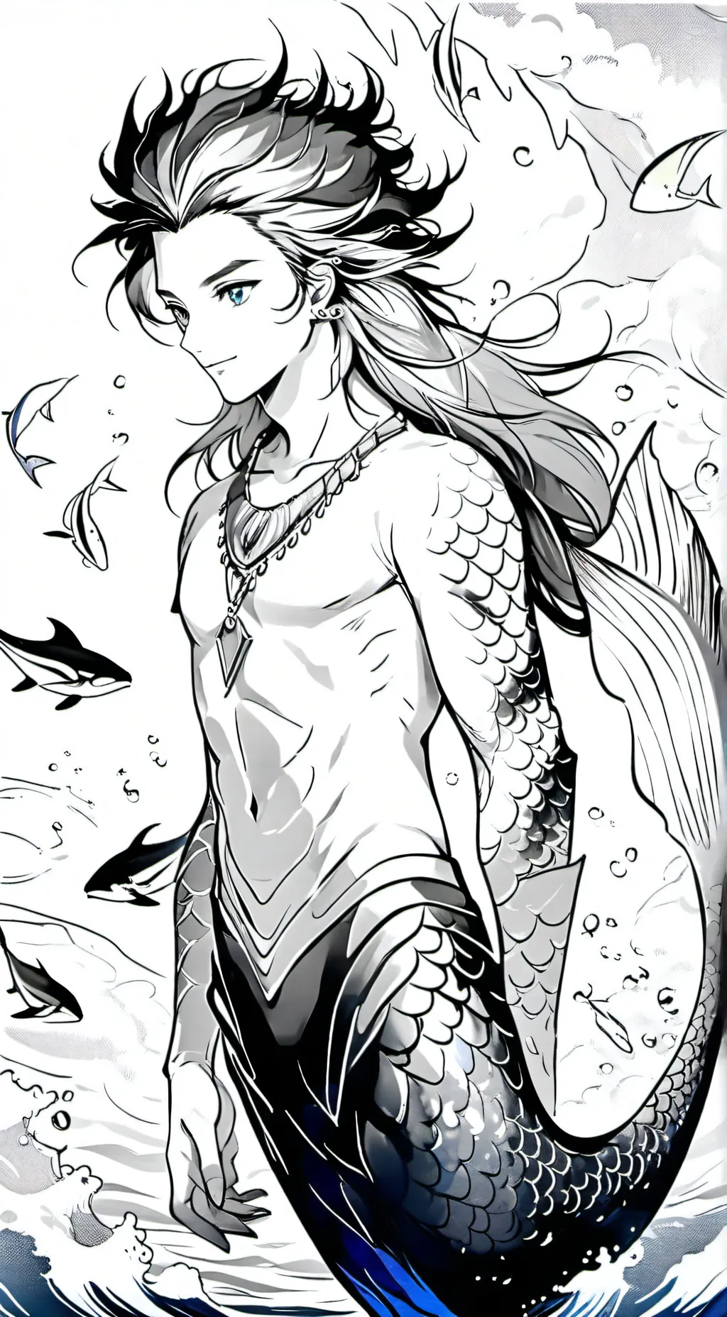 ai character: number background