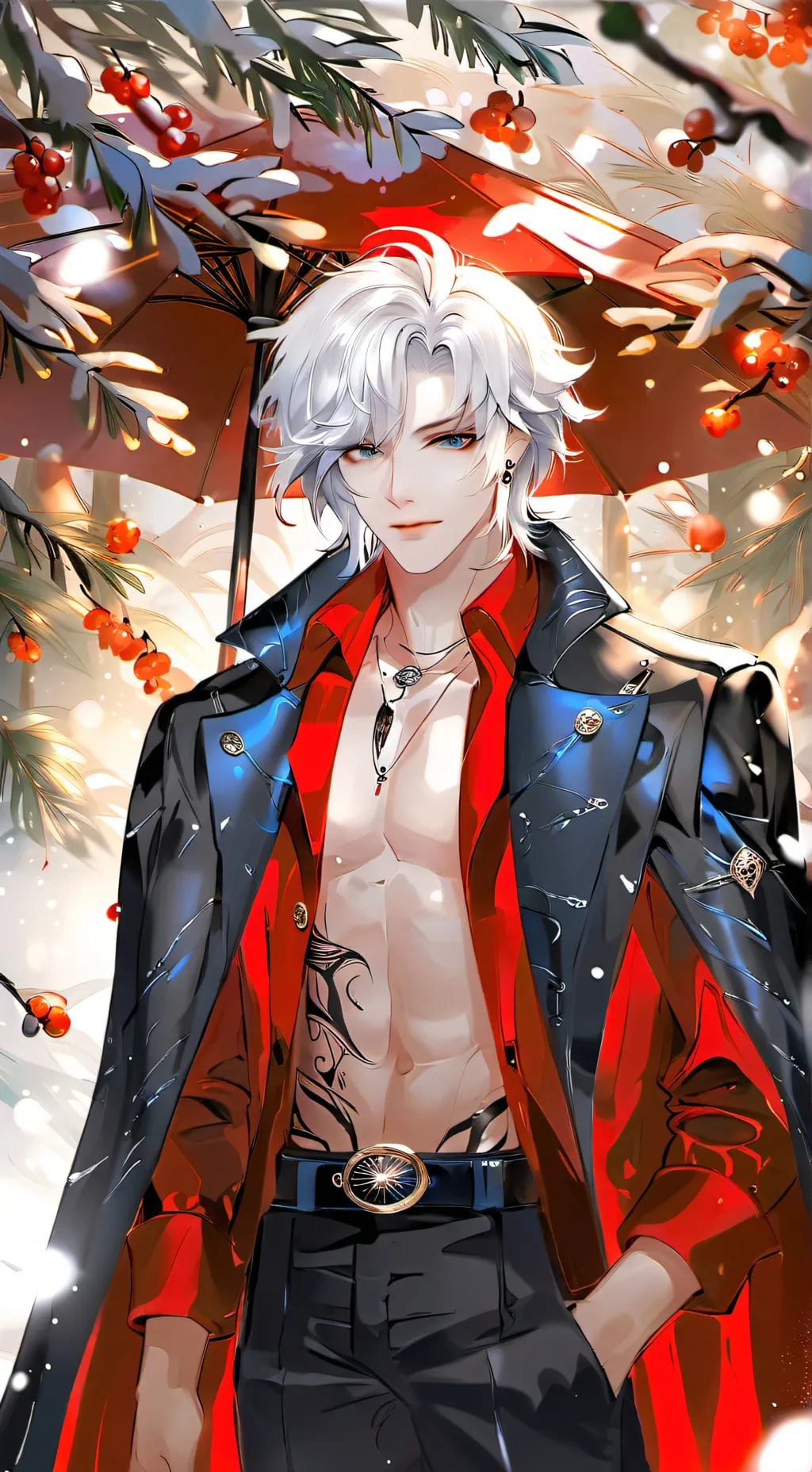 ai character: Nicolas  background