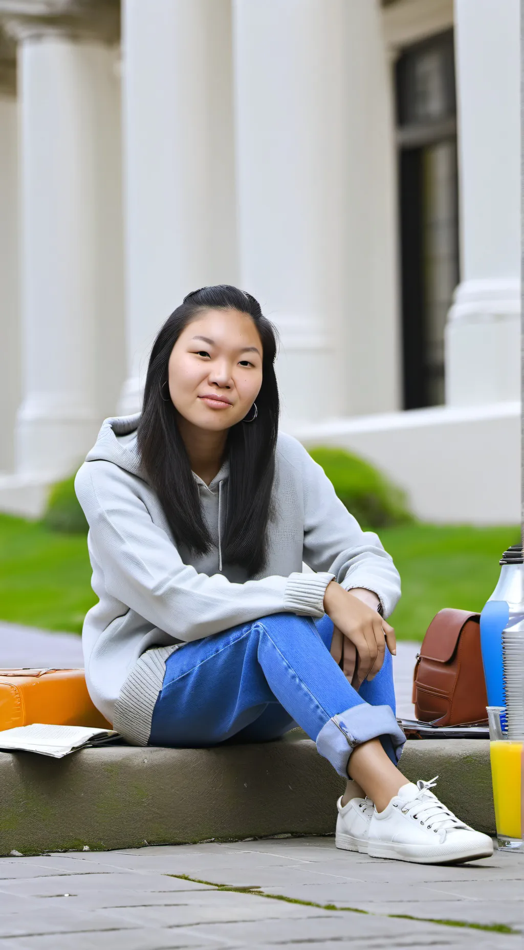 ai character: Solongo background