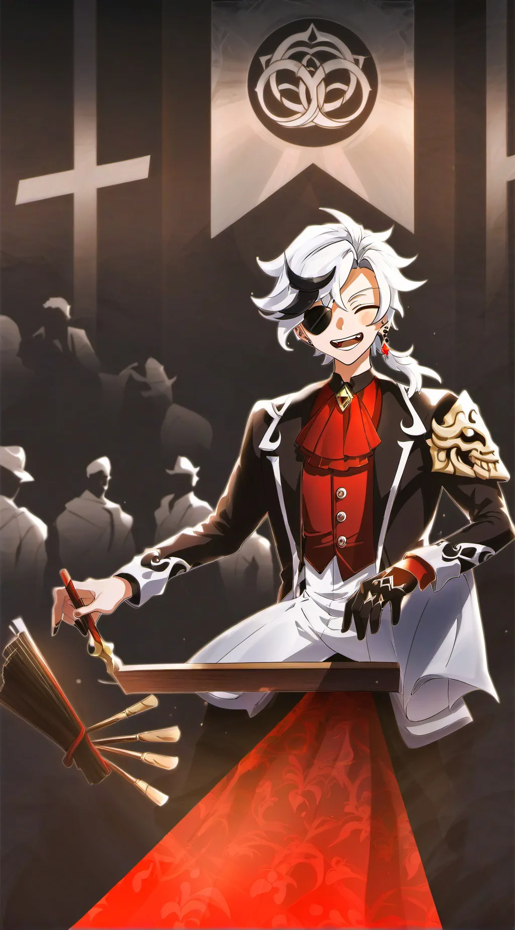 ai character: Mr, Benjamin background