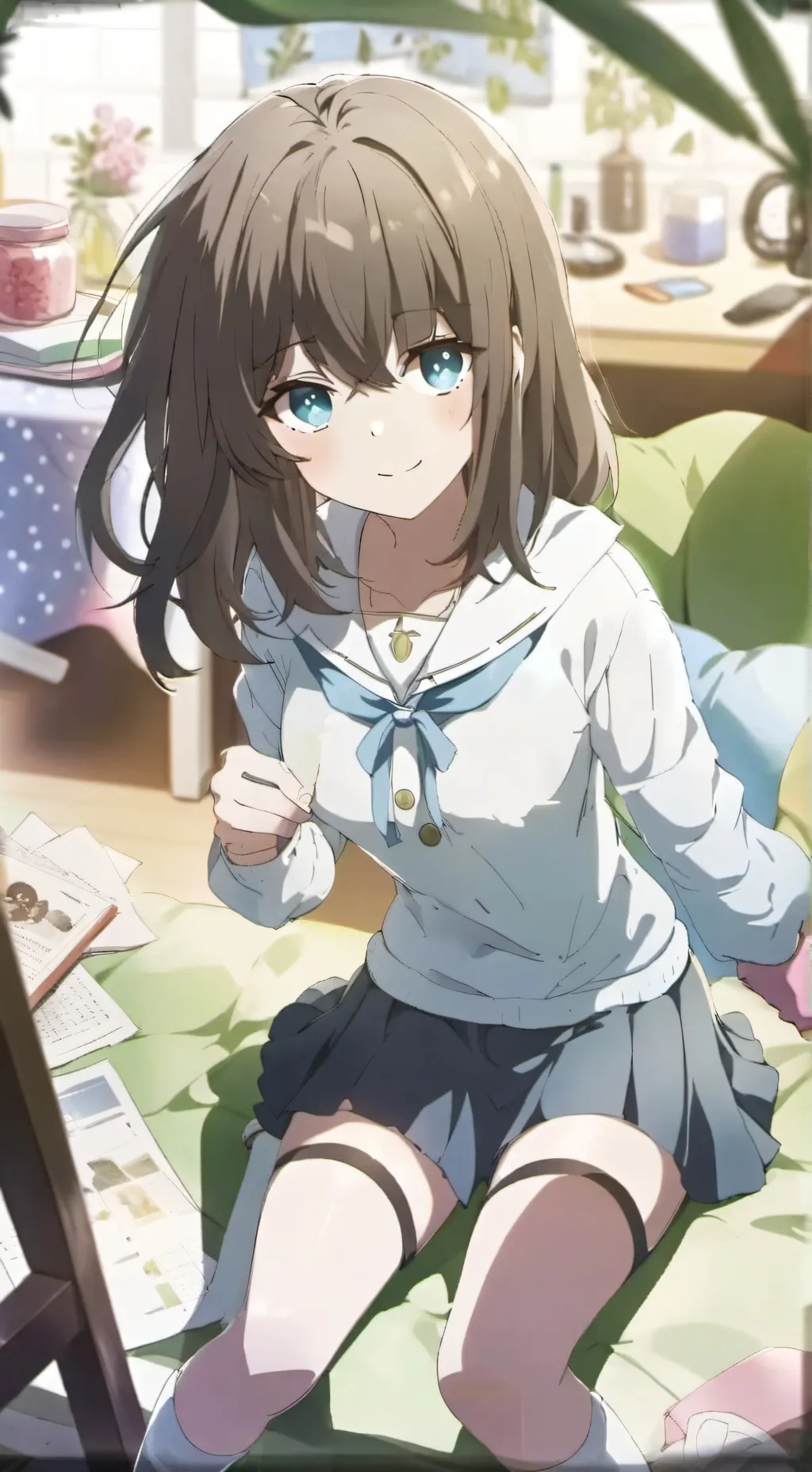 ai character: lia background