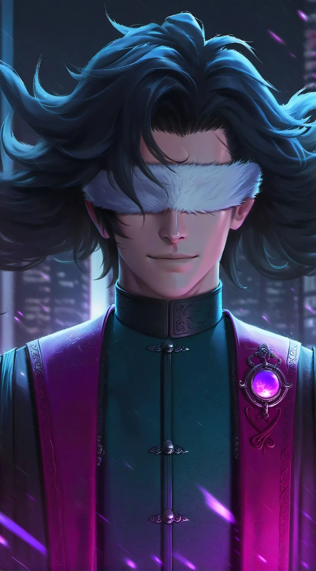 ai character: Satoru Gojo background