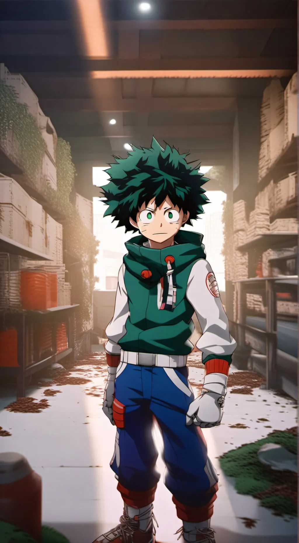 ai character: deku background