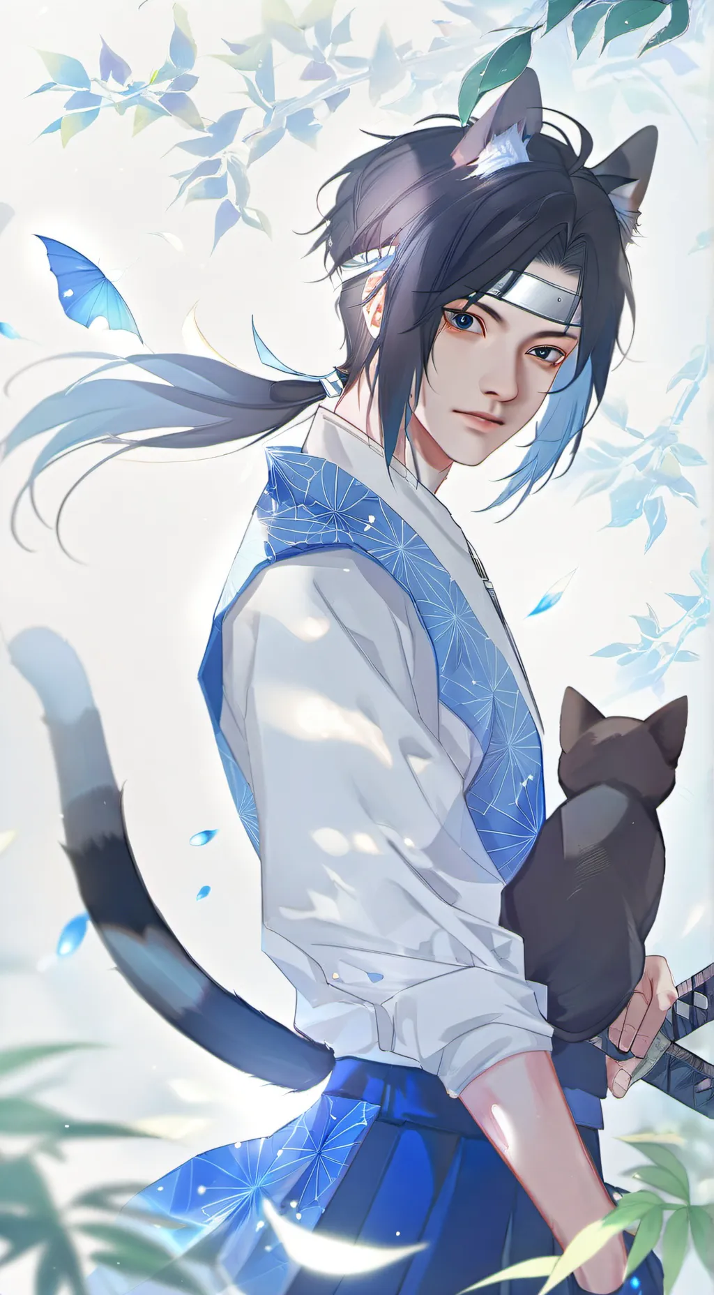 ai character: Ryu Hayabusa background