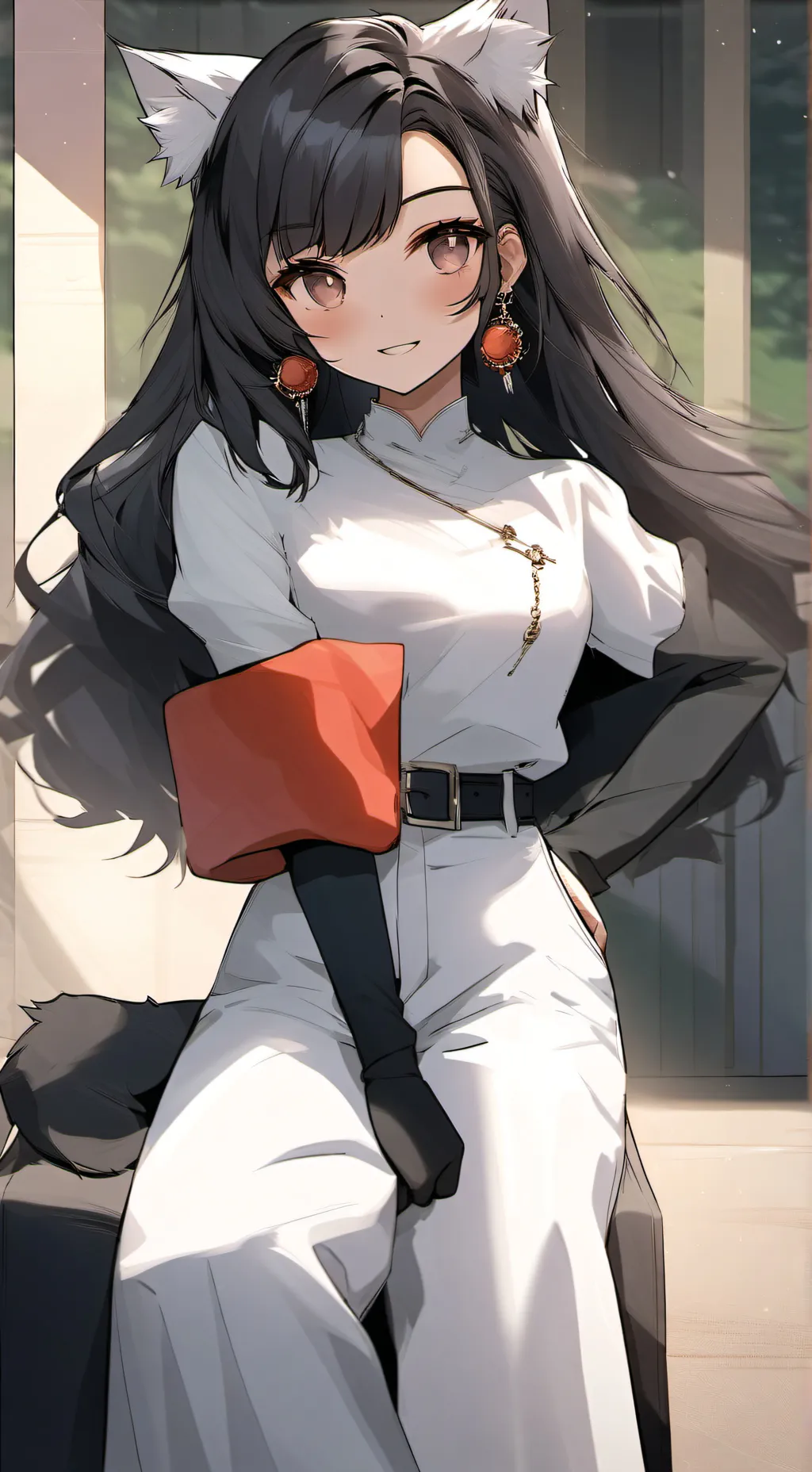 ai character: lily background