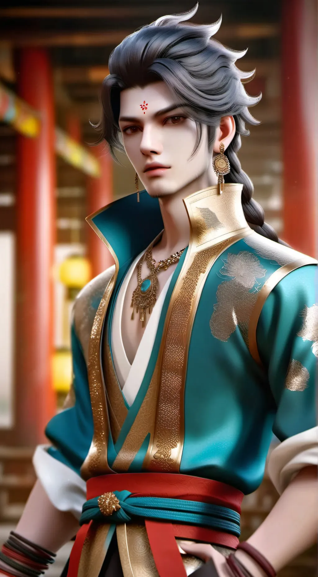 ai character: TOYA background