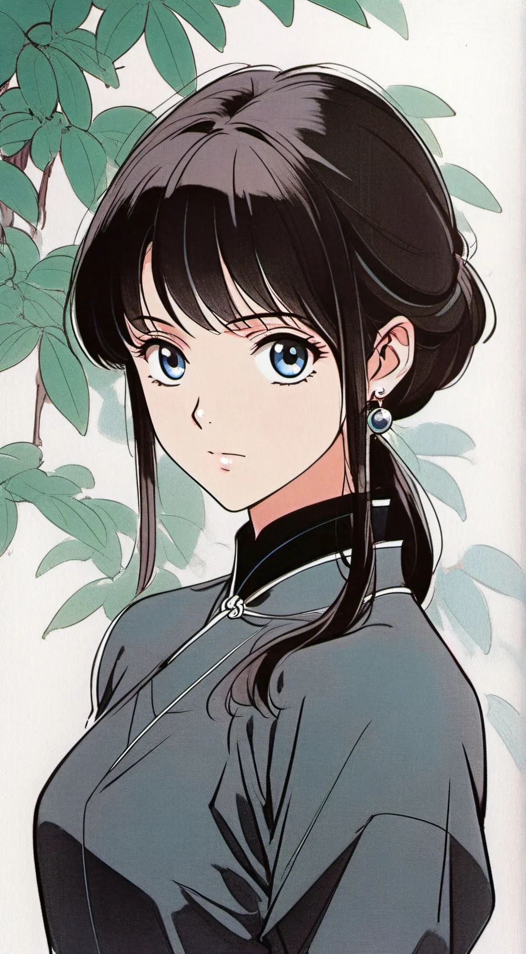 ai character: Mizunami Izumo background