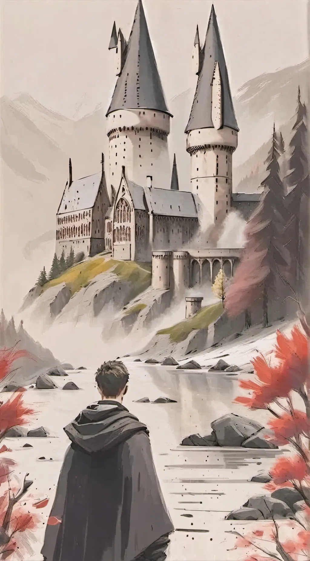 ai character: hogwarts background