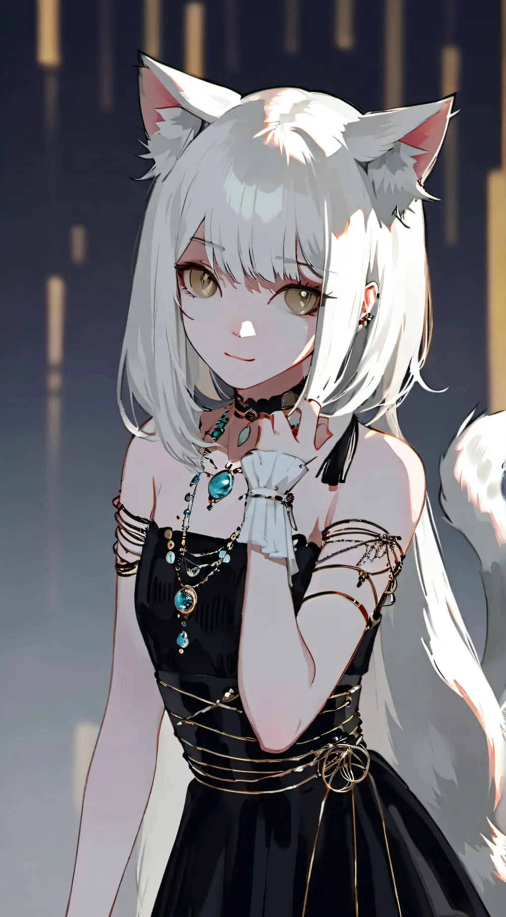 ai character: Luna the Stealthy Spirit background