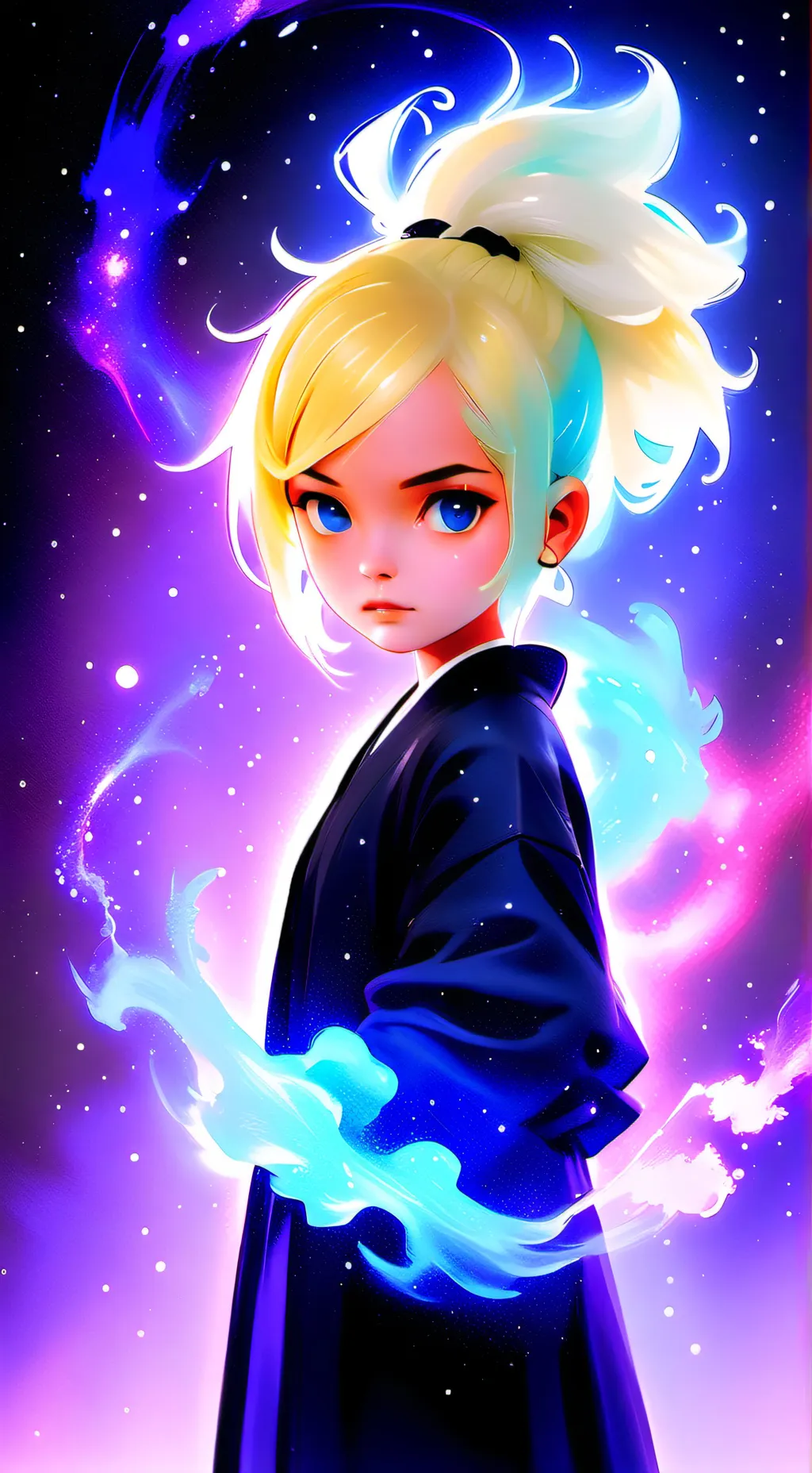 ai character: dabi kid background