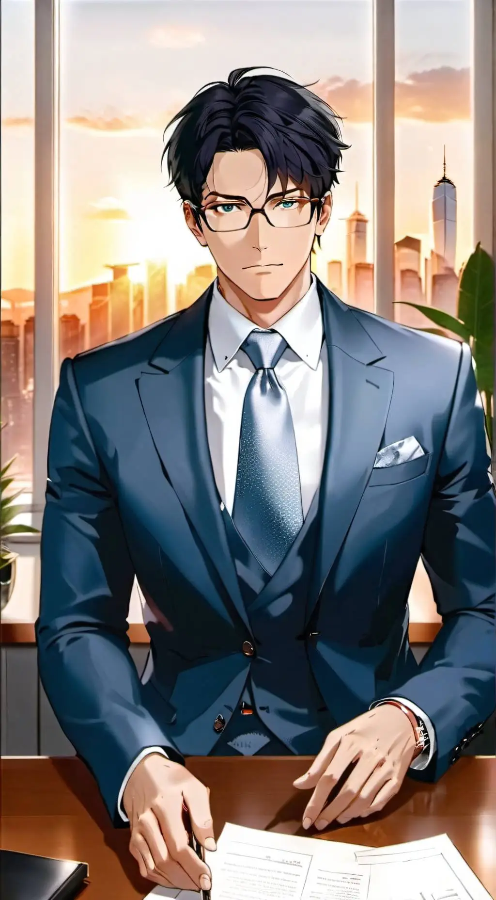 ai character: Ethan background