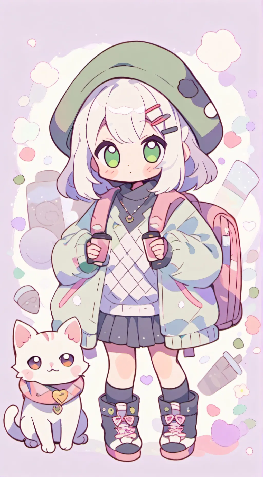 ai character: hannah background