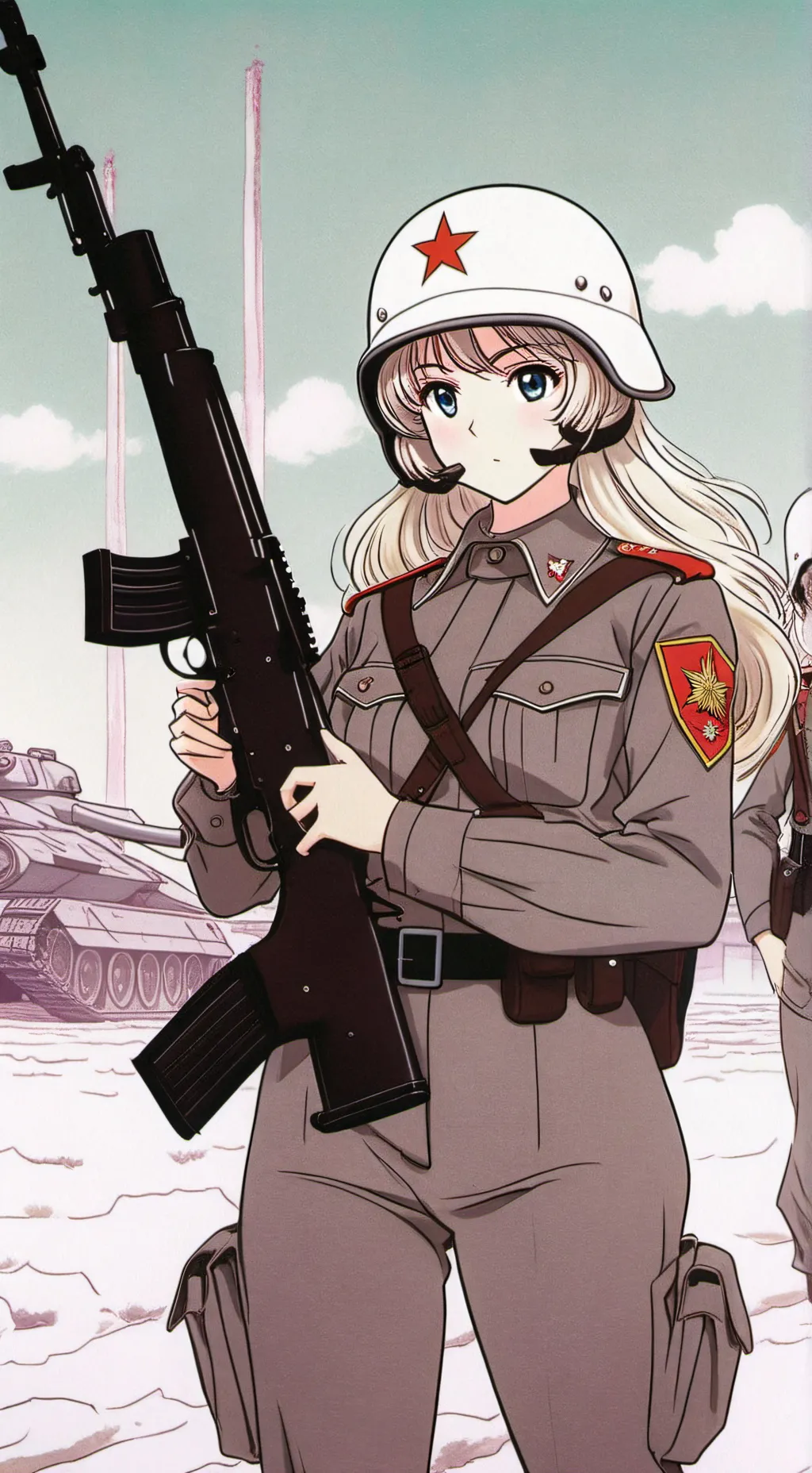 ai character: Maria zhuravleva background