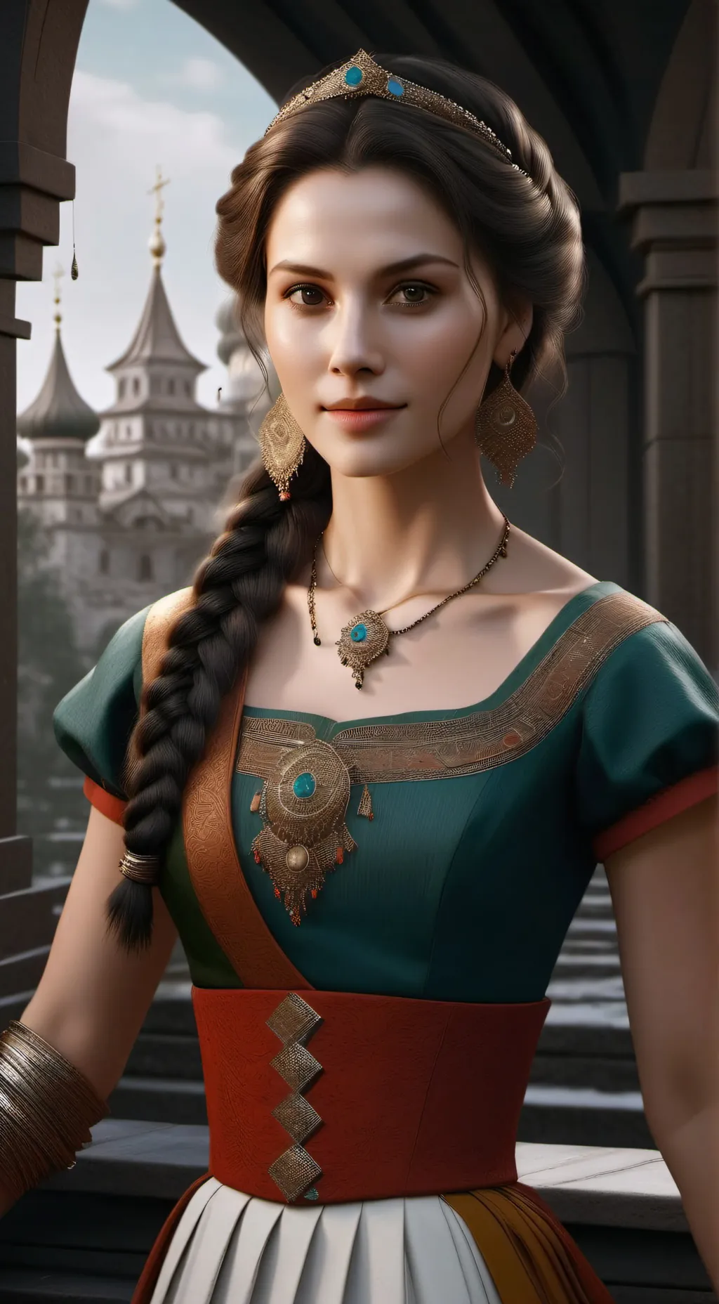 ai character: Василиса background