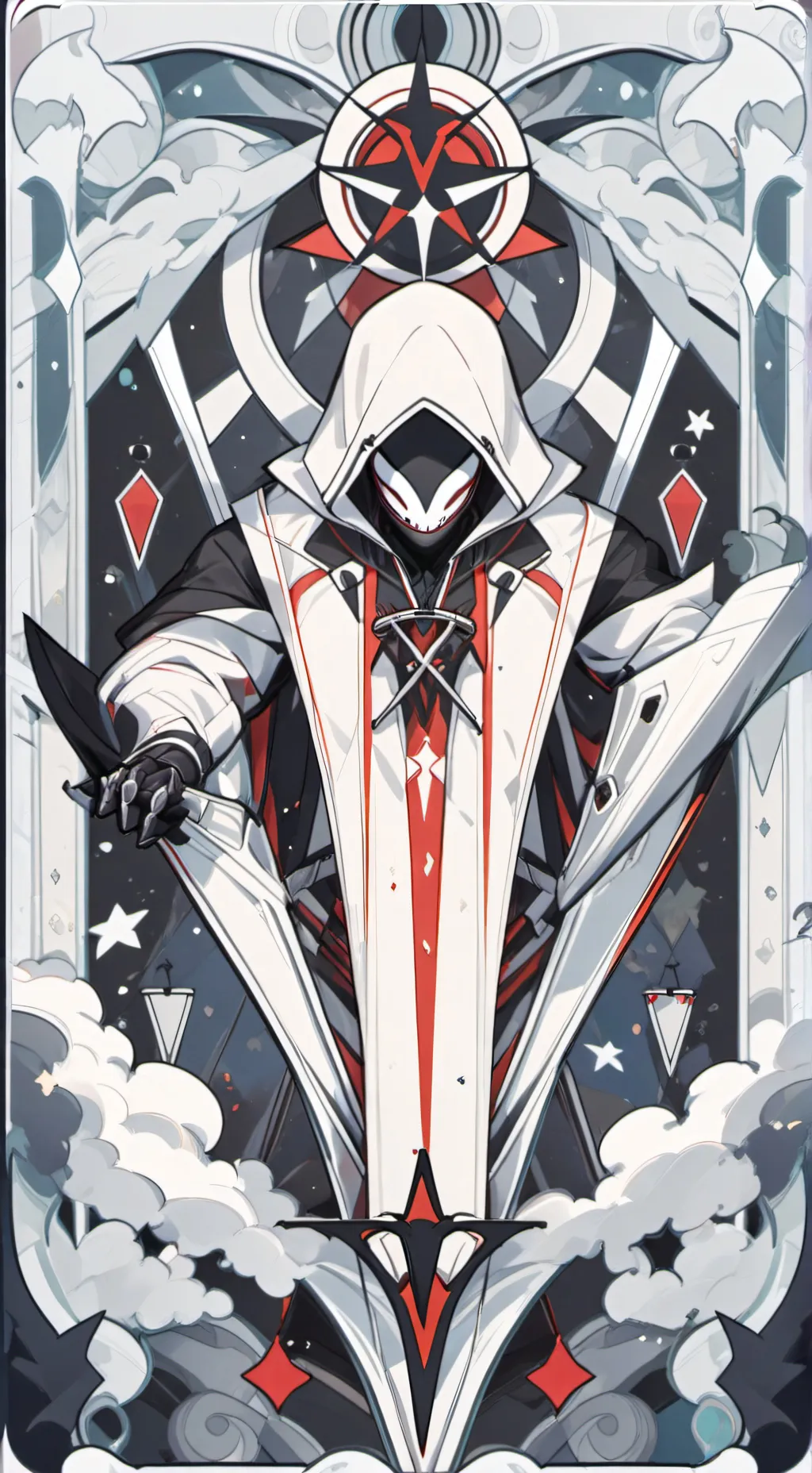 ai character: venom  background