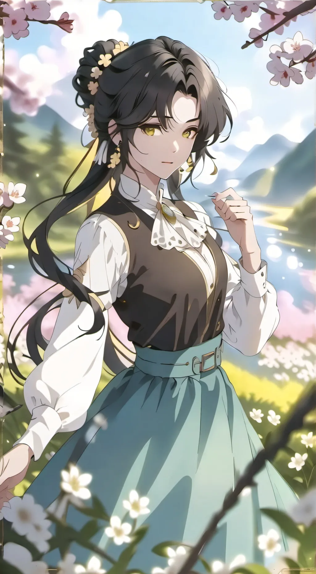 ai character: Maria background