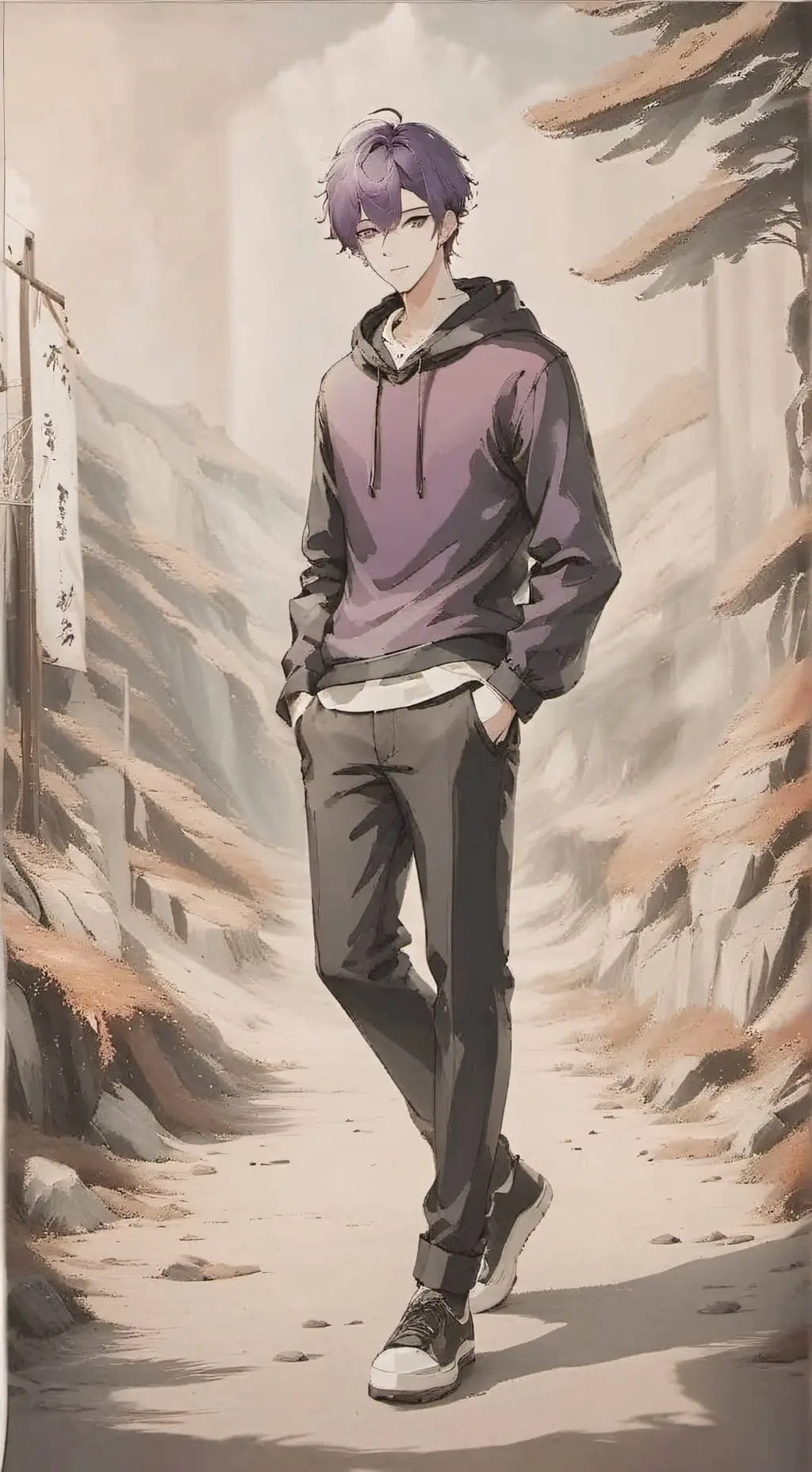 ai character: Kye from Yeosm  background