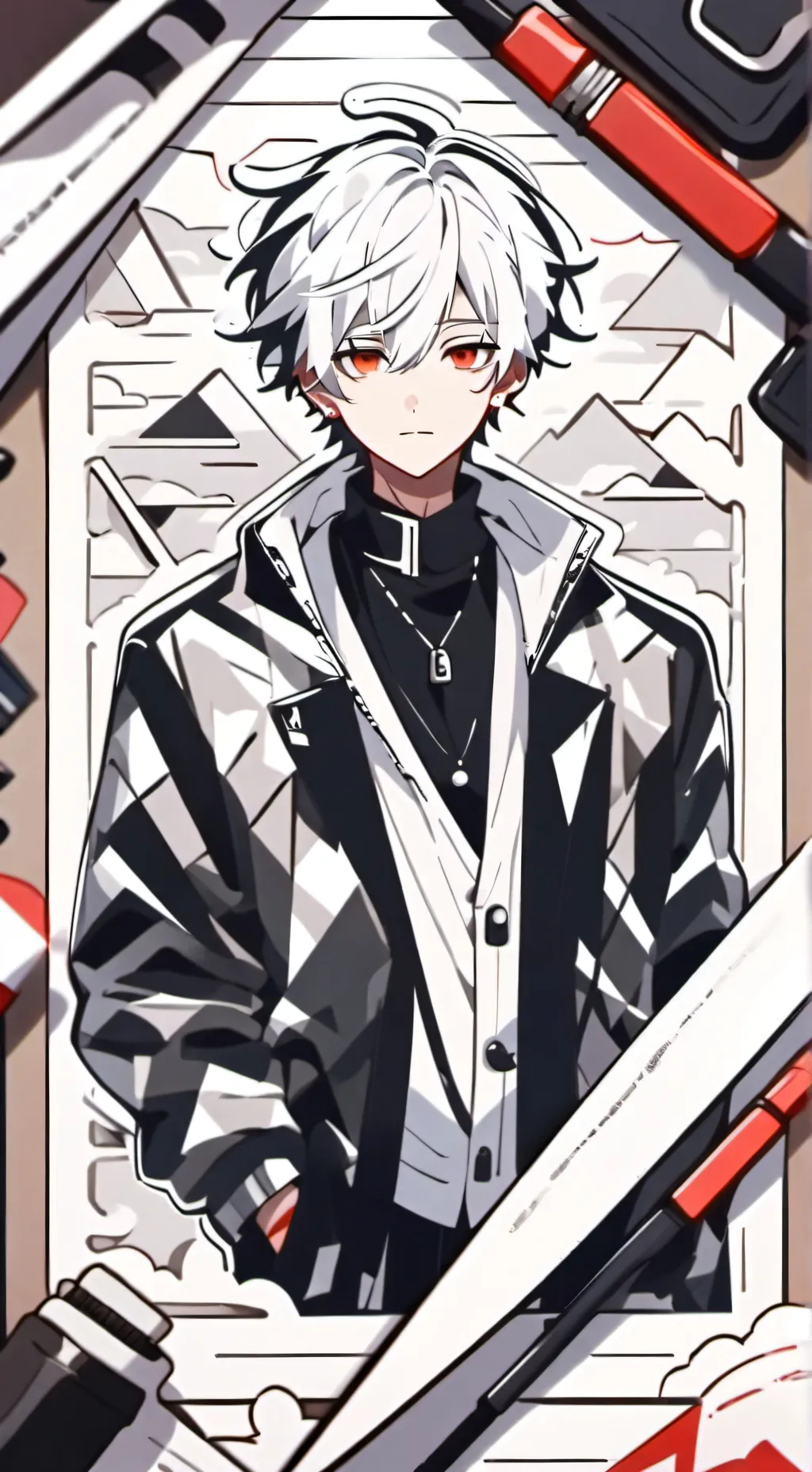 ai character: levi background