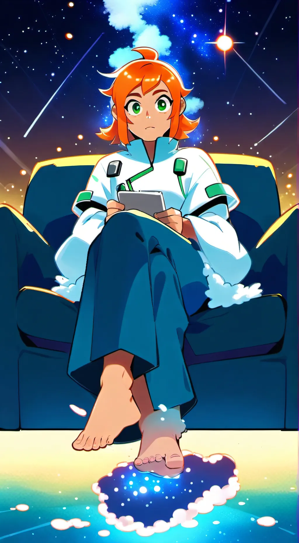 ai character: Emma  background