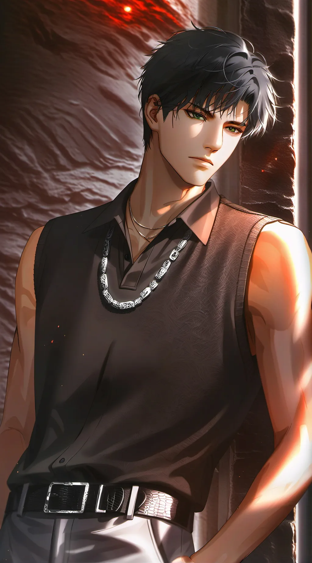 ai character: Asher background