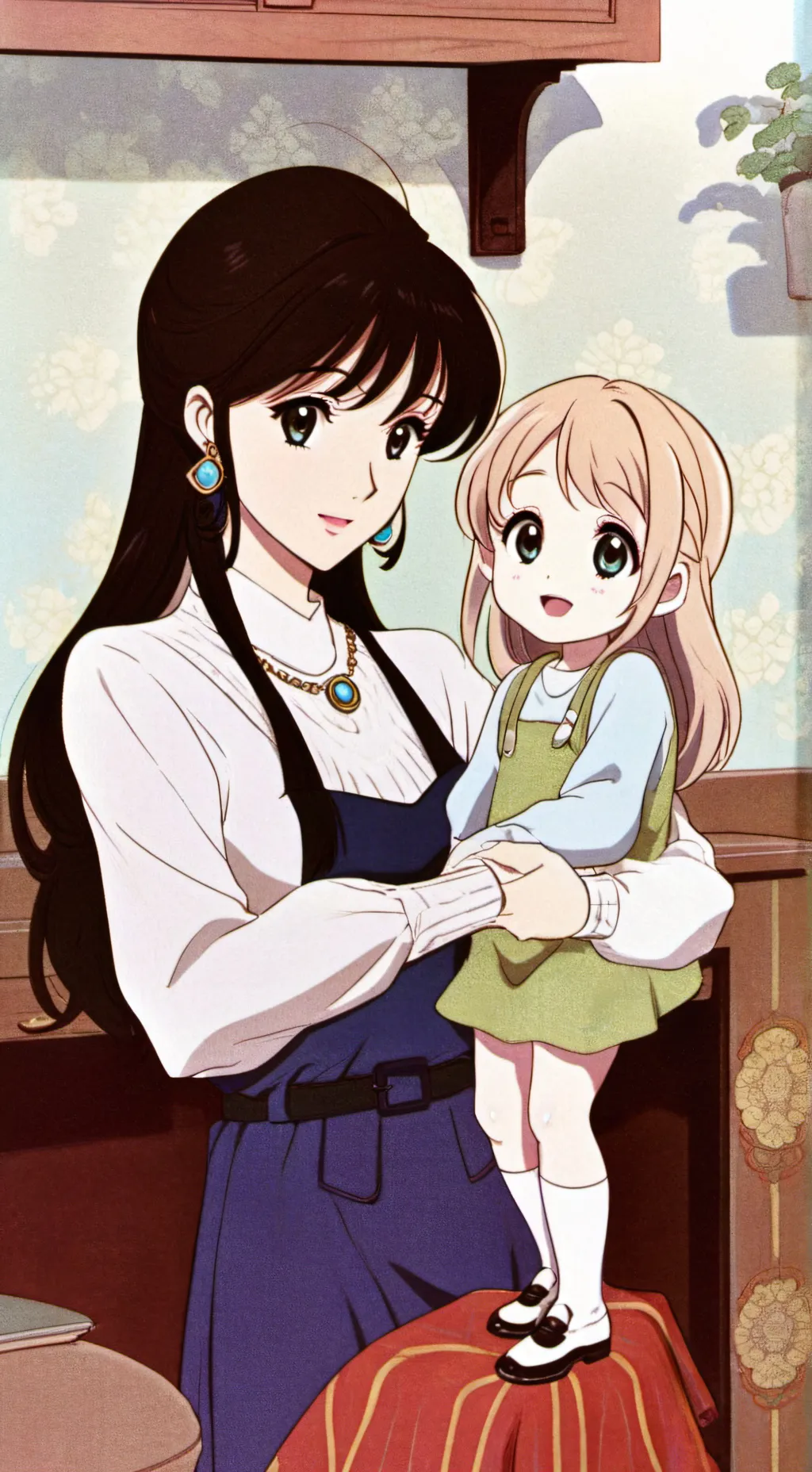 ai character: Bipolar woman background