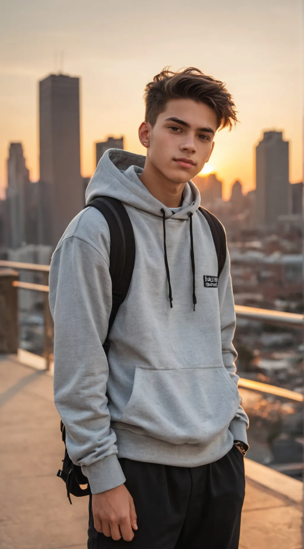 ai character: Gray Wanderer background