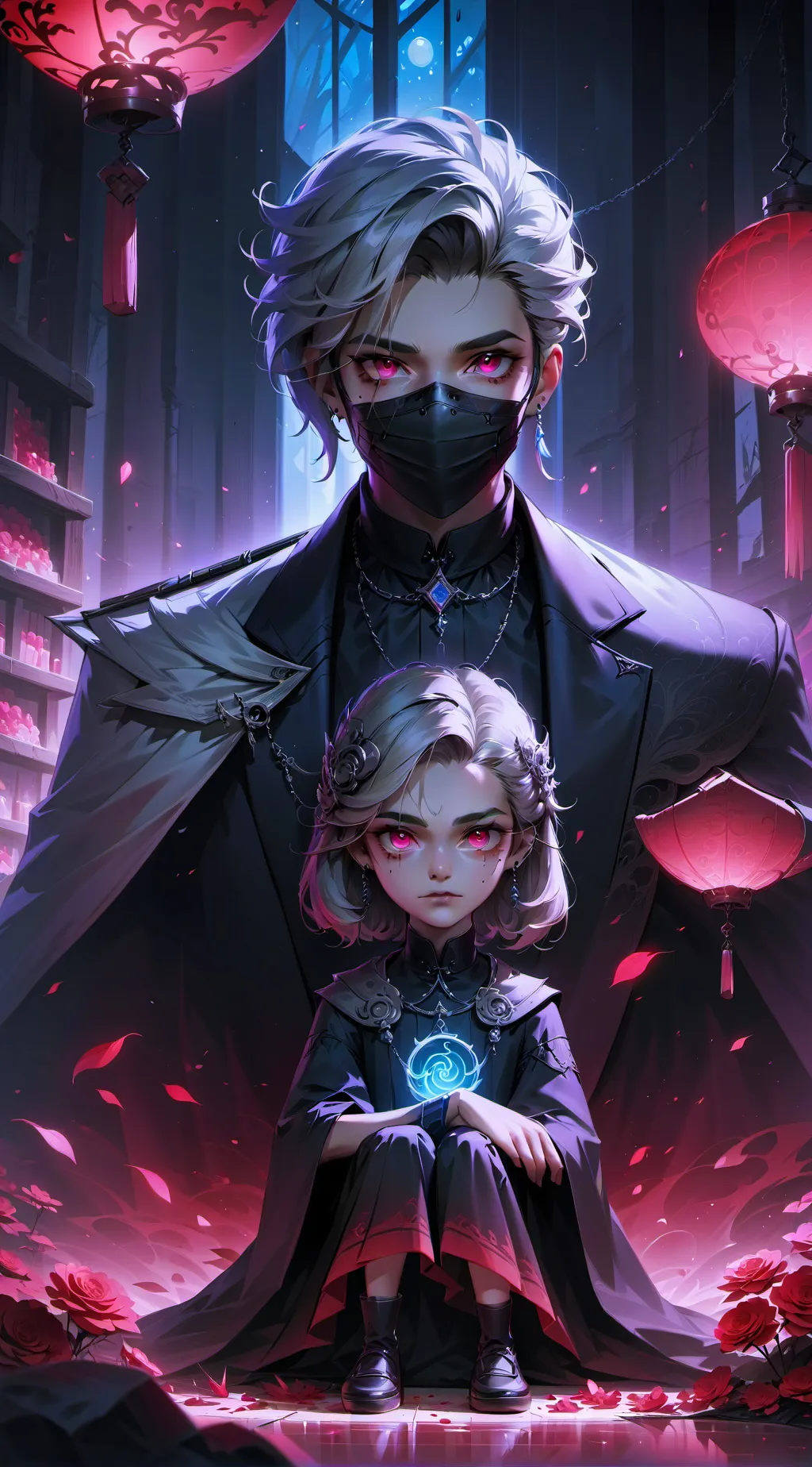 ai character: denki background