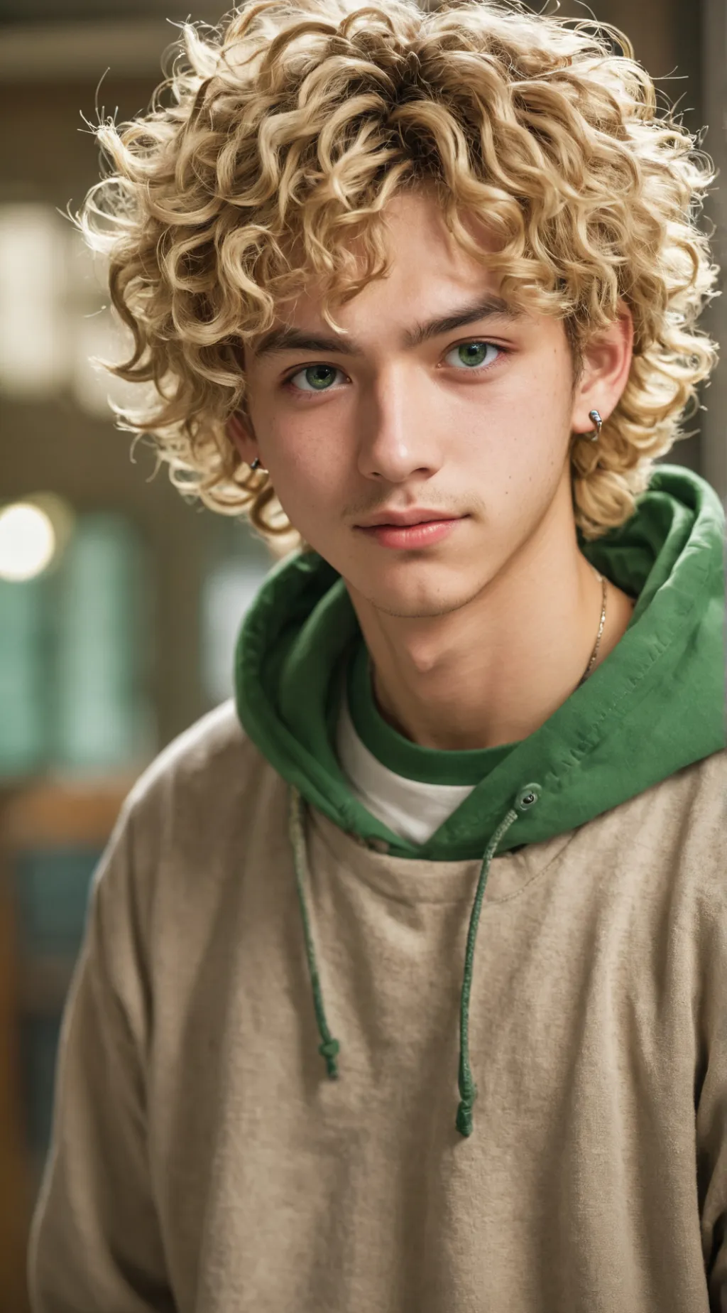 ai character: Adrien background