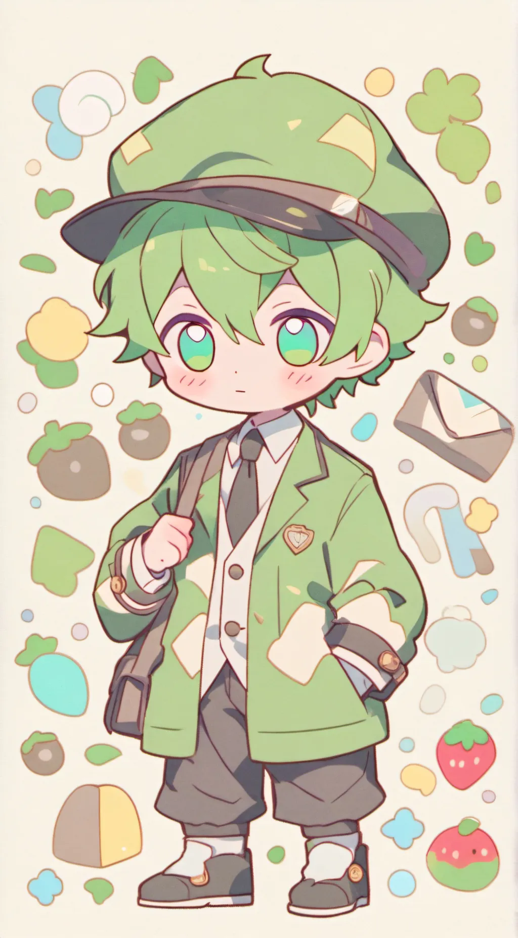 ai character: Evil boy background