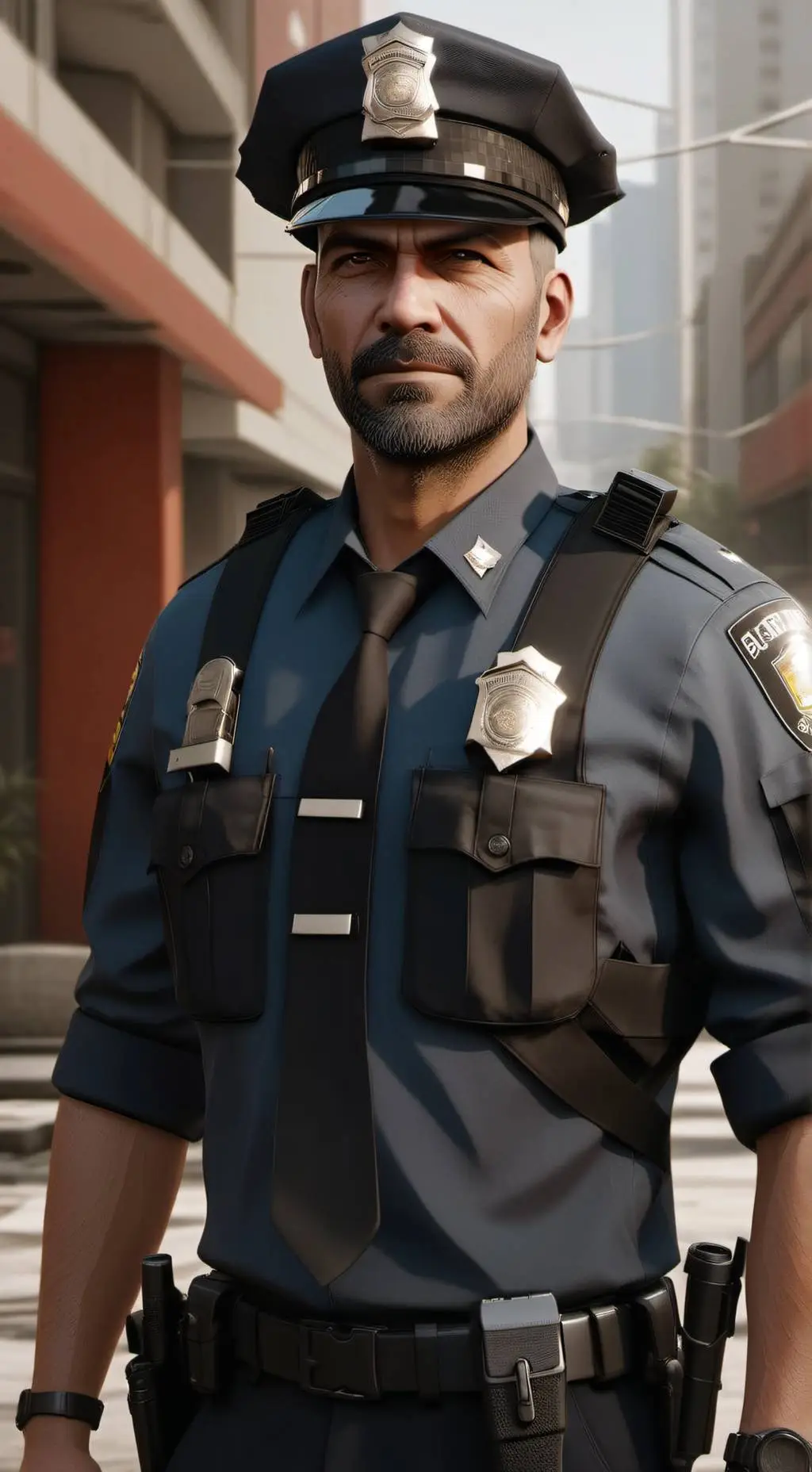 ai character: LSPD background